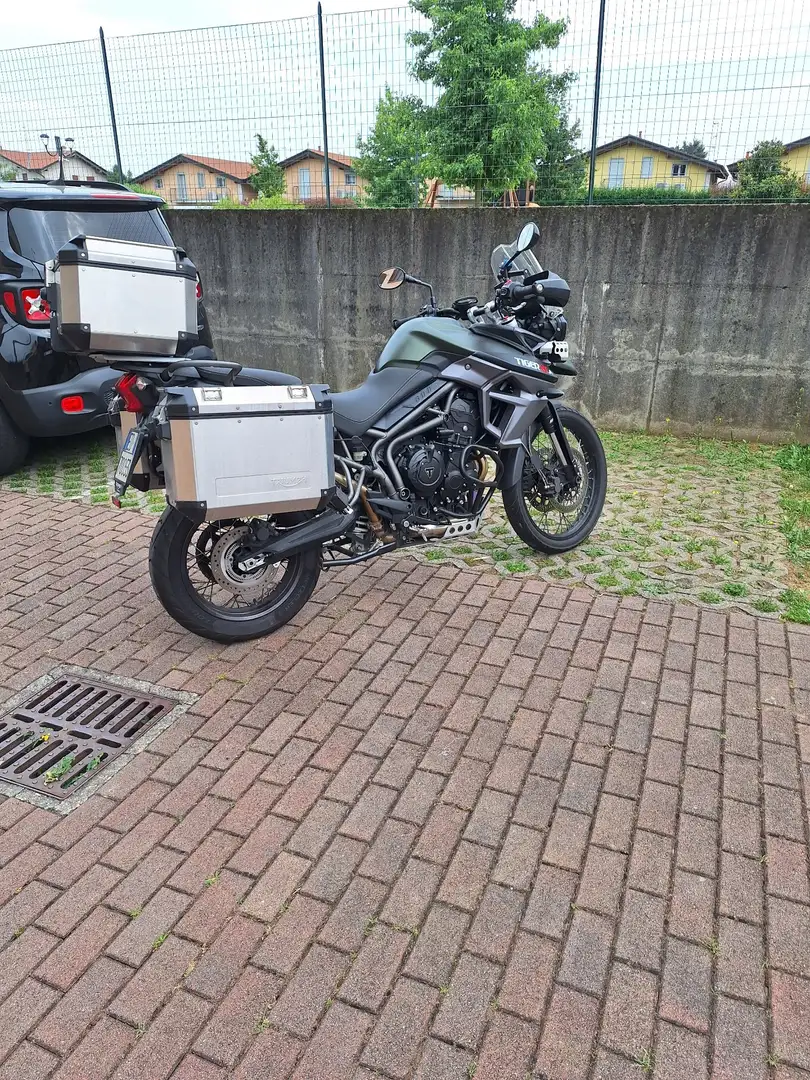 Triumph Tiger 800 XCA Зелений - 2