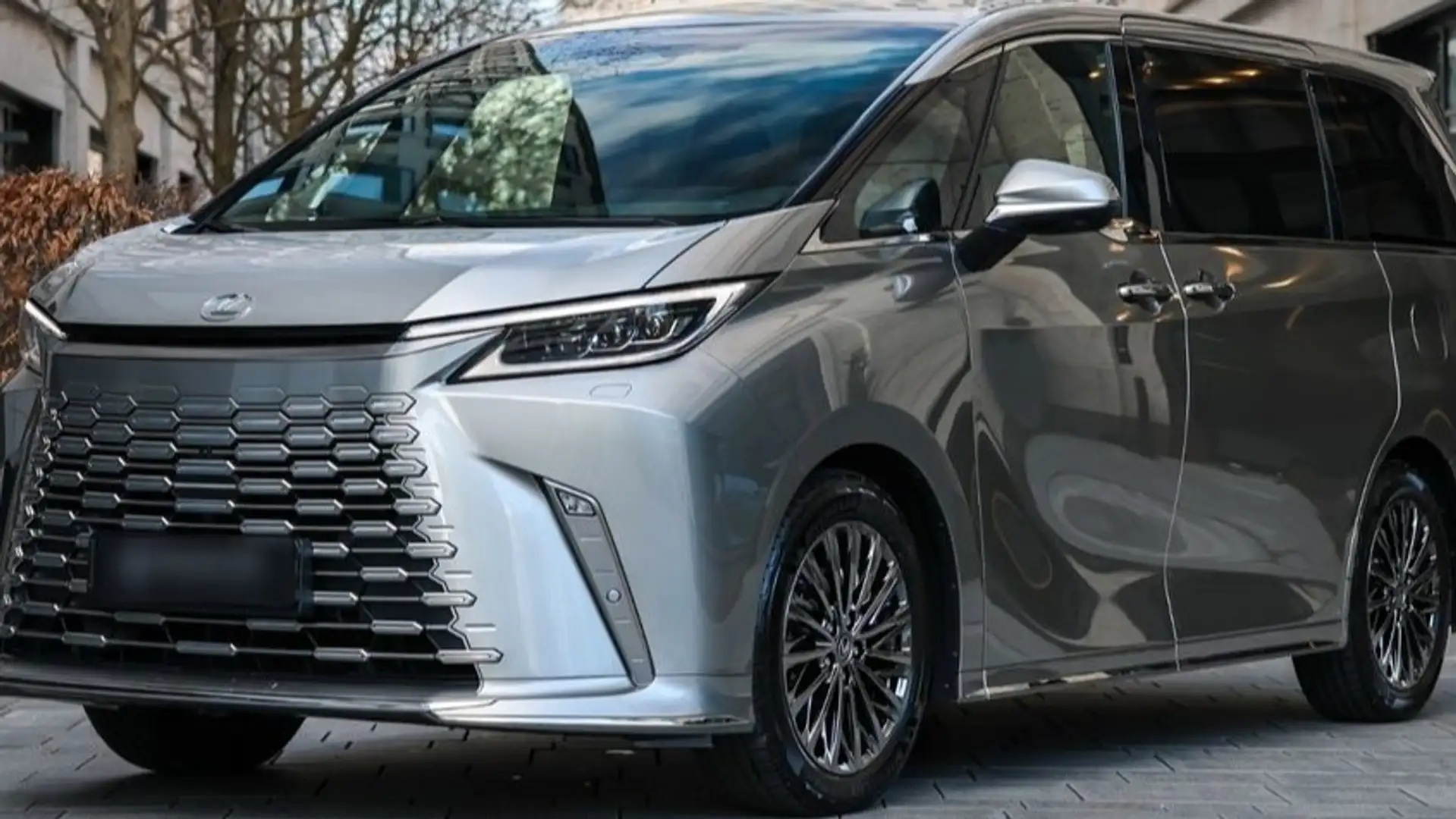Lexus LM 350h Luxury Modern Black 6pl. Gris - 2