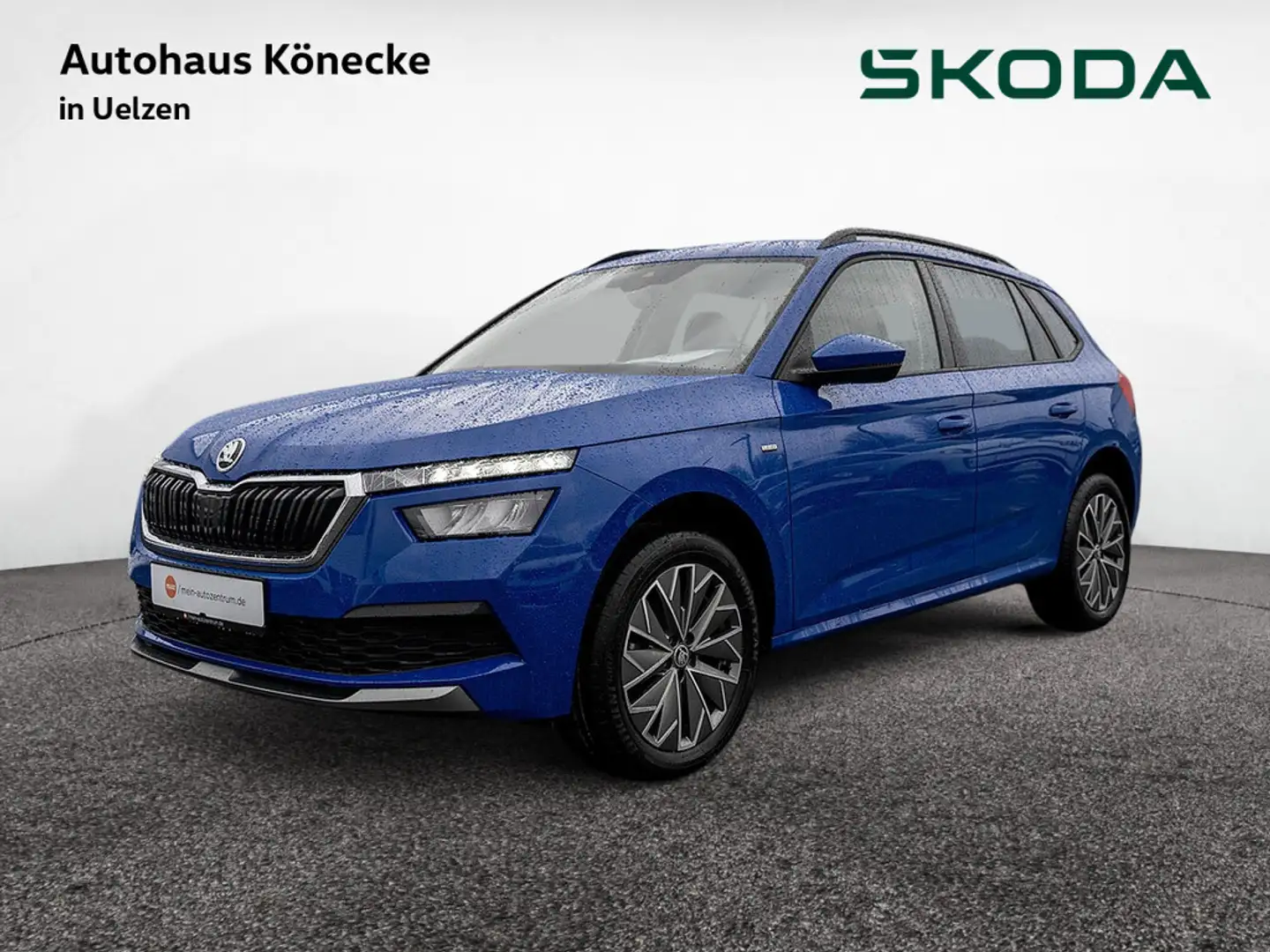 Skoda Kamiq 1.0 TSI Clever AHK SHZ Klima Smartlink Blau - 1