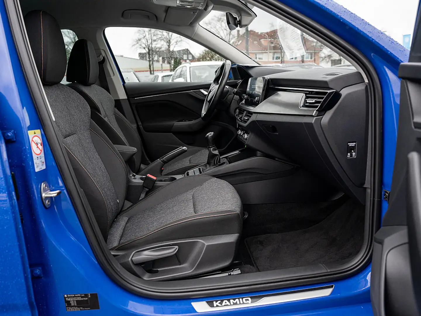 Skoda Kamiq 1.0 TSI Clever AHK SHZ Klima Smartlink Blau - 2