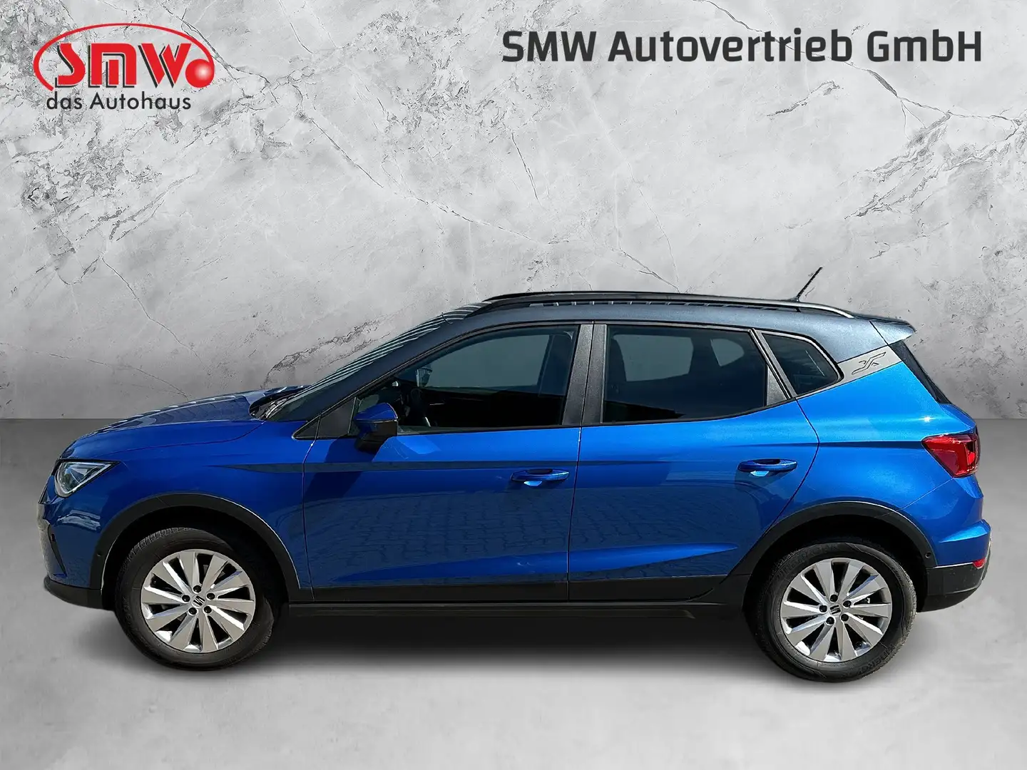 SEAT Arona 1.0TSI DSG 110PS VOLL-LED Blauw - 2