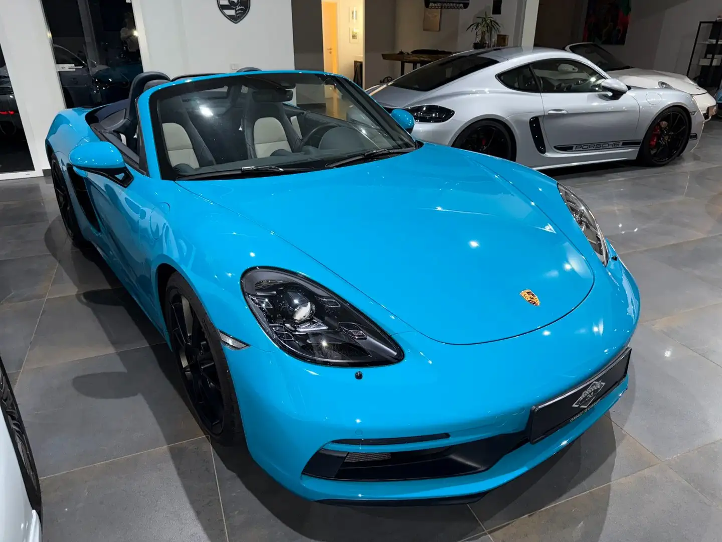 Porsche Boxster 718 Boxster 4.0 GTS/PDK/Chrono/Matrix/14-Wege Kék - 1
