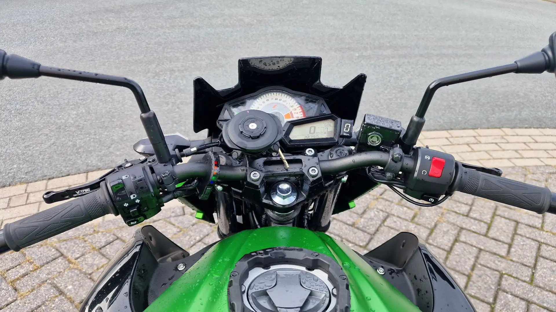 Kawasaki Z 300 Performance/Sport Akrapovič Groen - 2