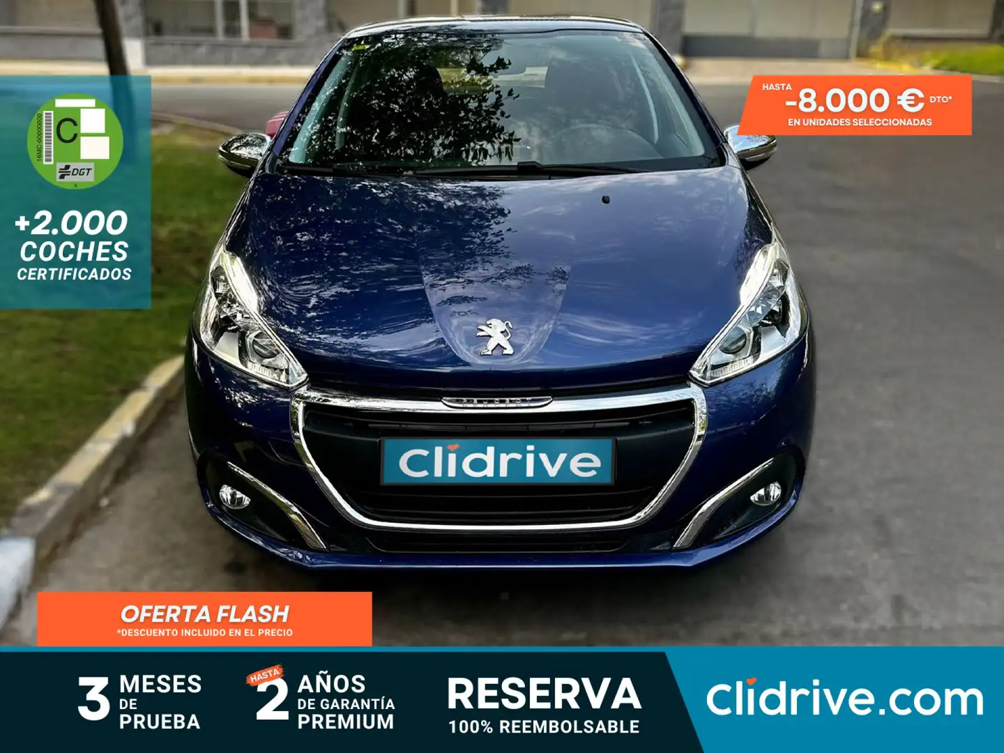 Peugeot 208 1.2 PureTech Style 82 Azul - 1