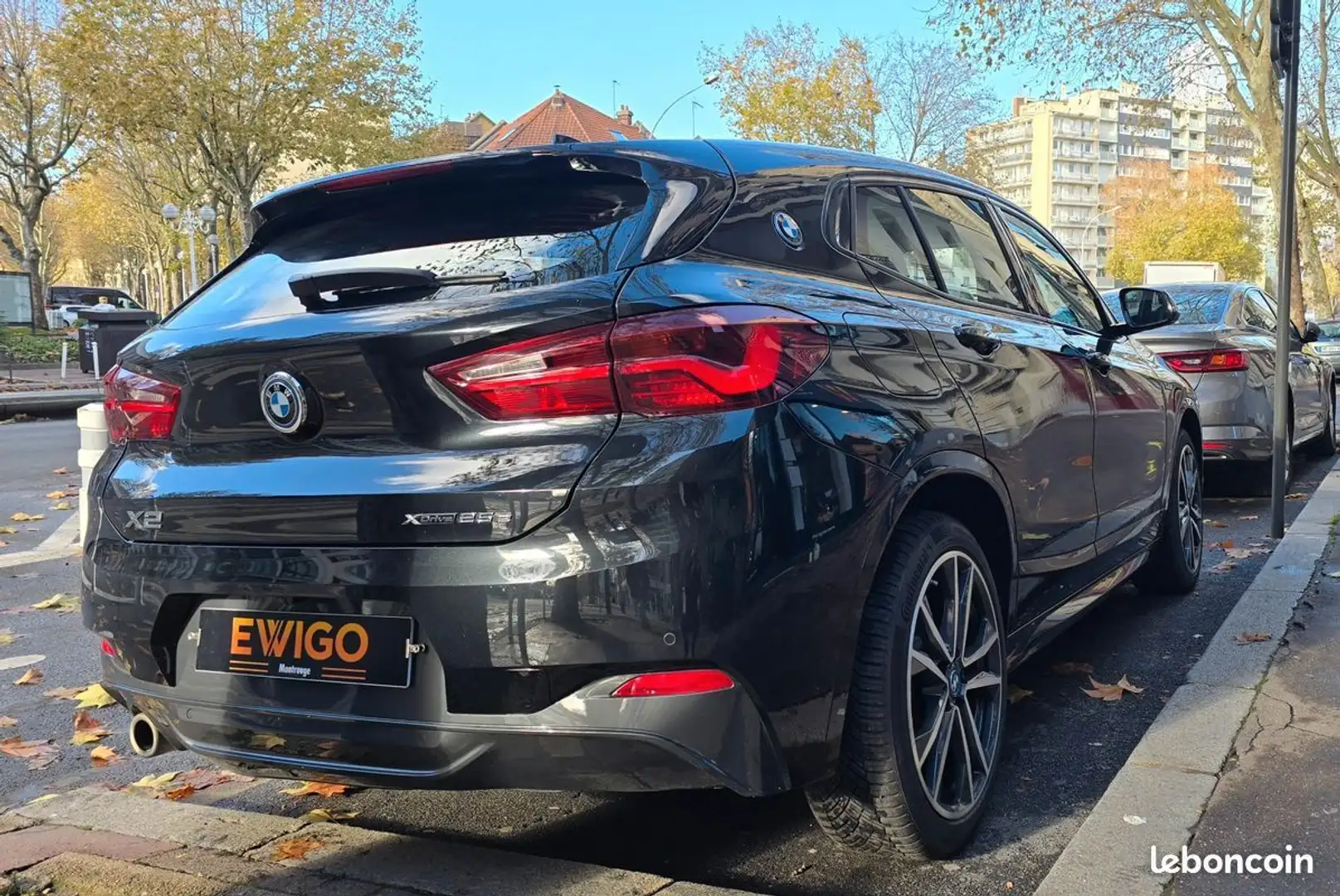 BMW X2 2.5 e 220h 125 phev hybrid m-sport xdrive bva Noir - 2