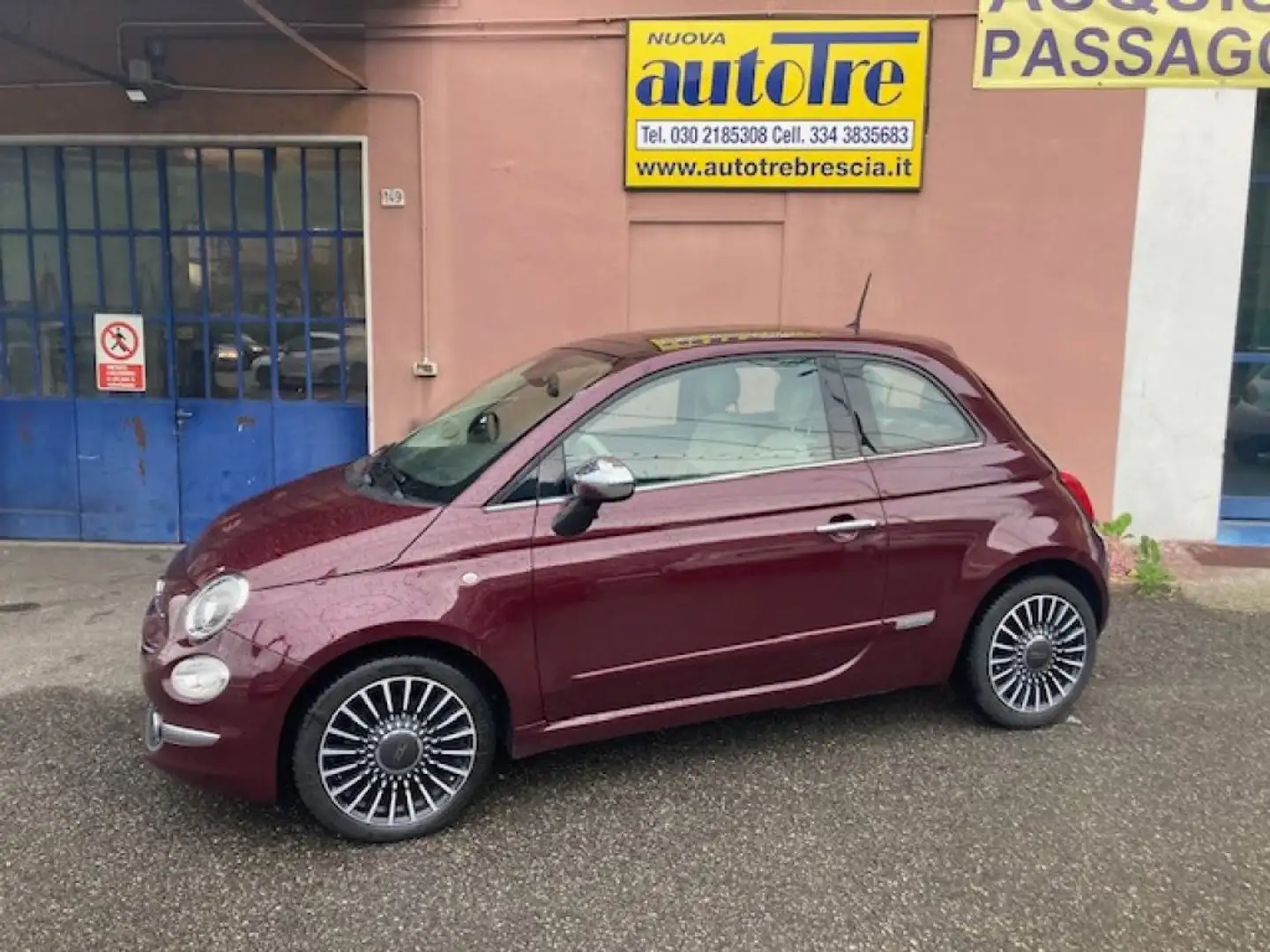 Fiat 500 1.2 Lounge Rood - 2