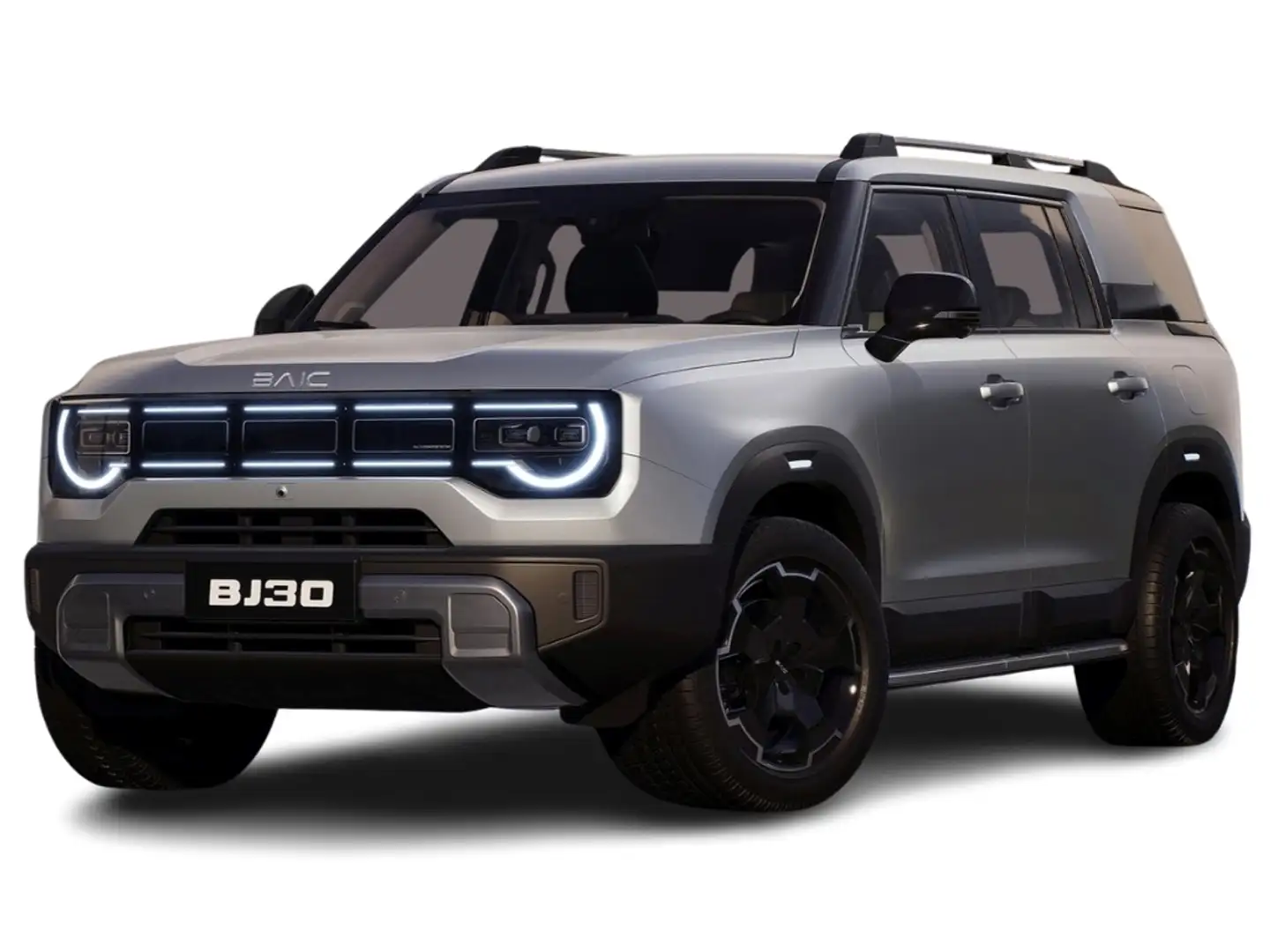 BAIC 4WD +LEDER+PANO+ACC+LED+SHZ+LHZ+PDC+CAM+AHK Grijs - 1