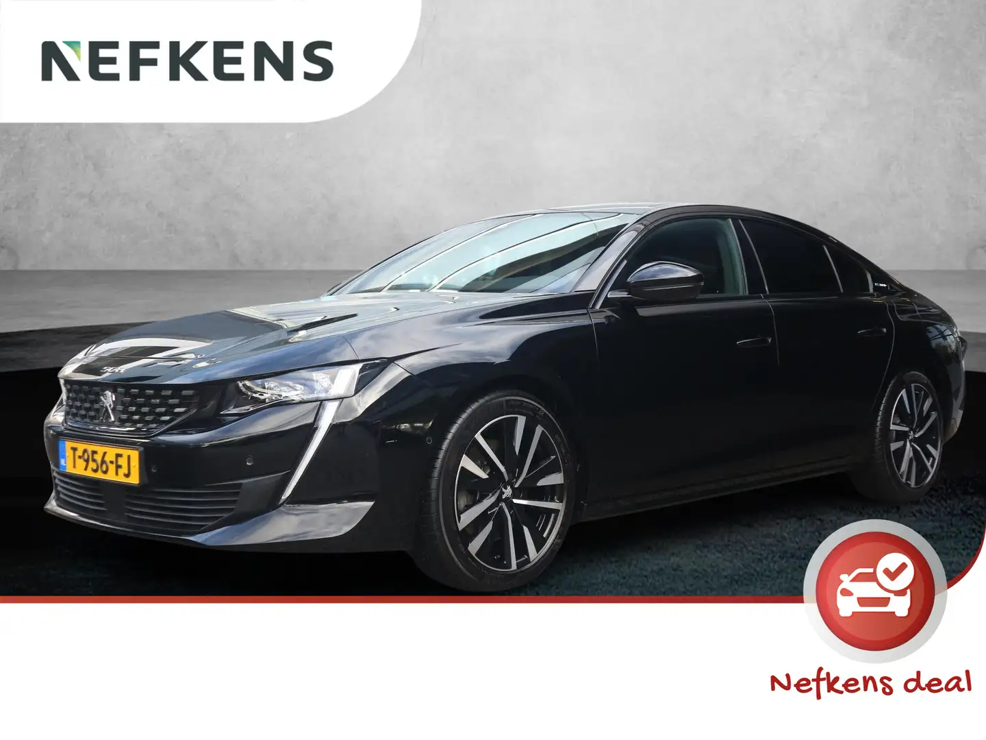 Peugeot 508 1.6 HYbrid 225 pk GT Pack Business | Panoramisch S Zwart - 1