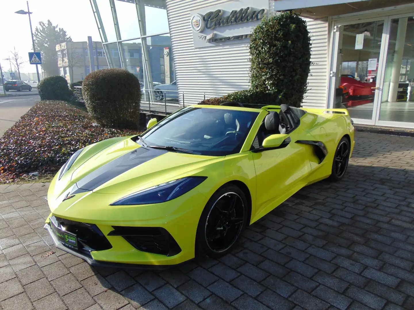 Corvette C8 Cabrio 3LT Europamodell Fahrwerk Front Lift Jaune - 2