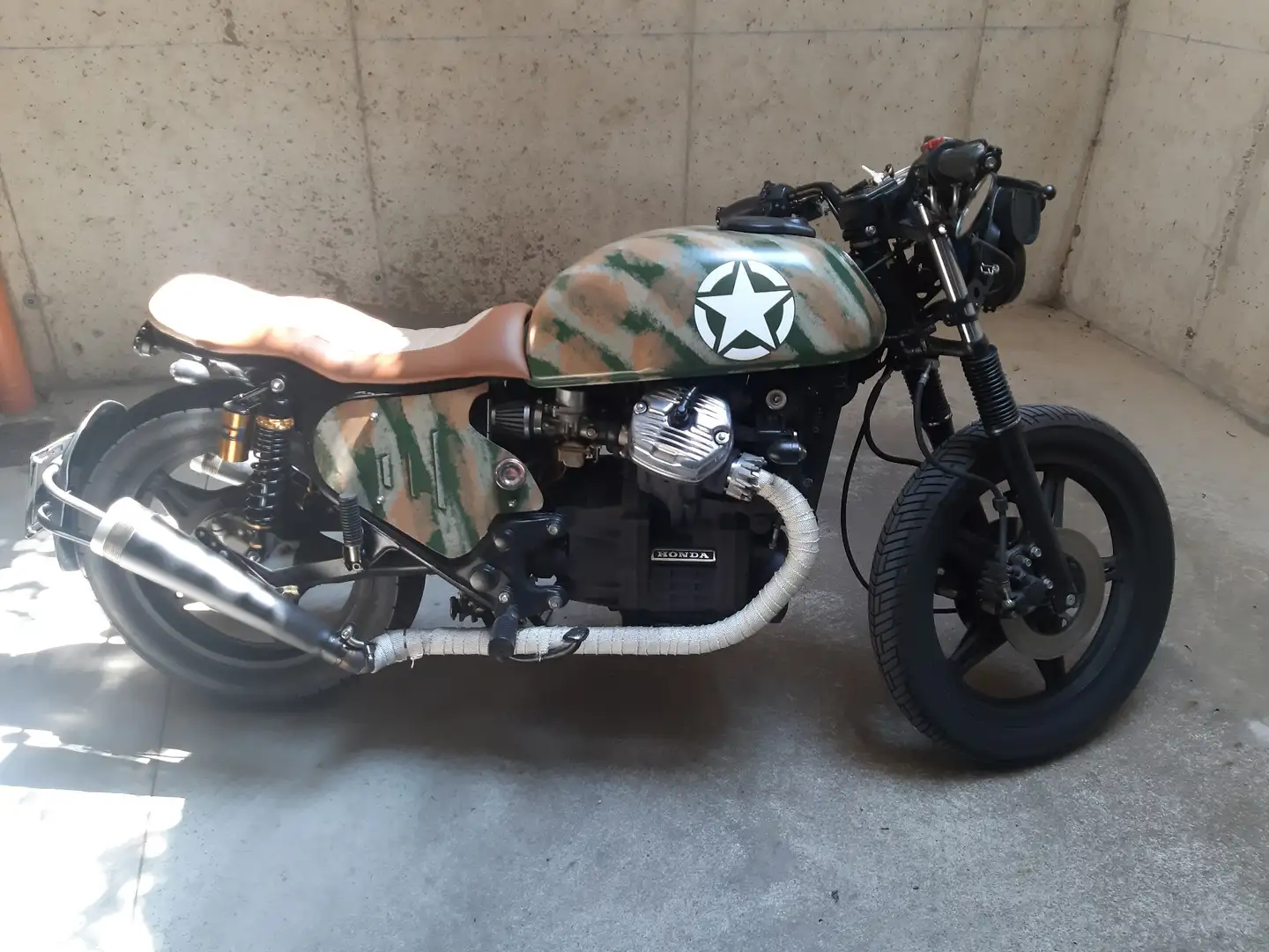 Honda CX 500 Cafè Race Verde - 1