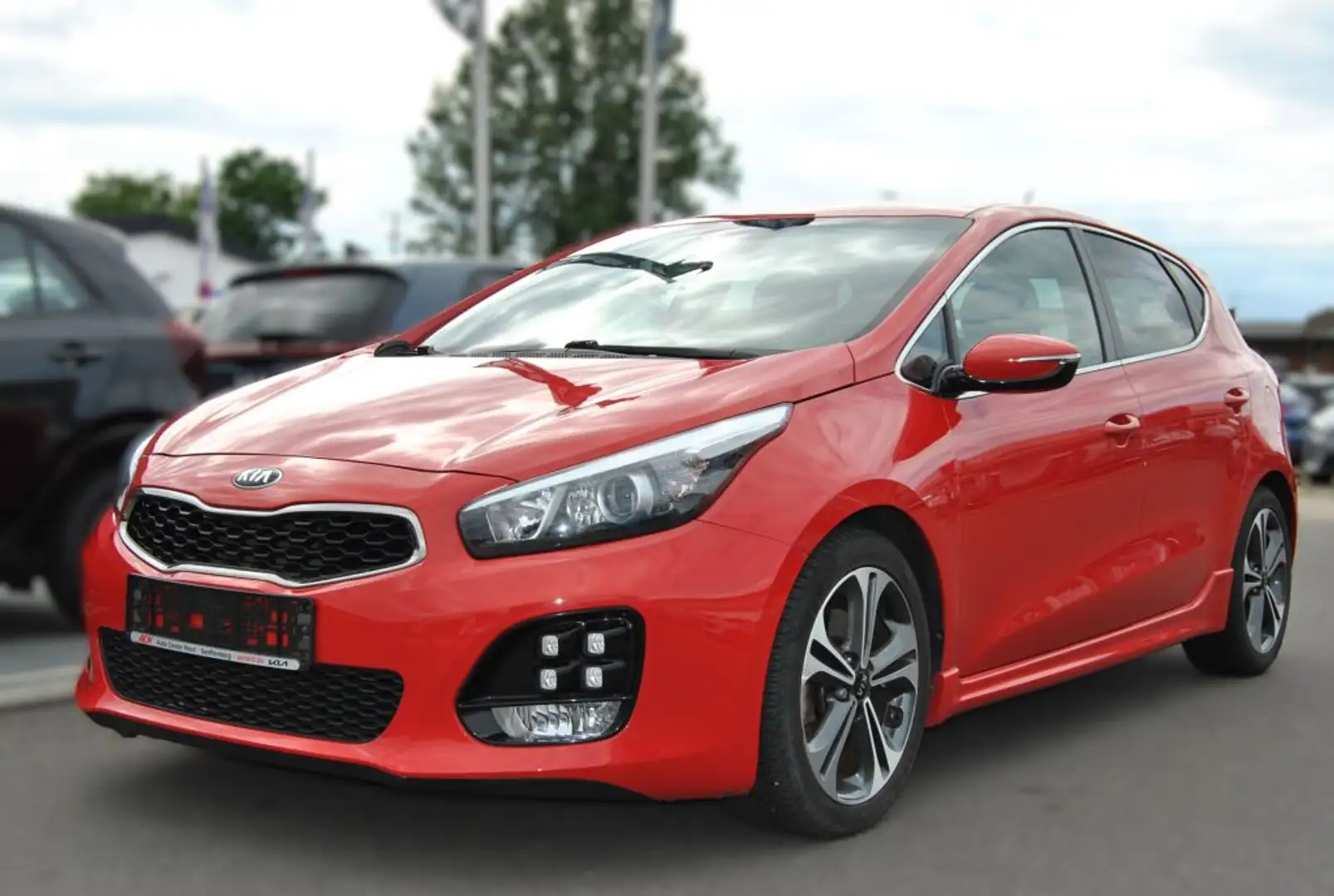 Kia Ceed / cee'd 1.0 T-GDI ISG GT Line Rouge - 1