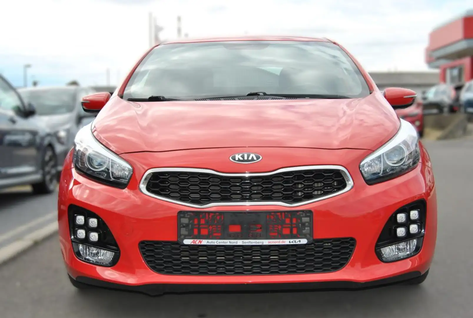 Kia Ceed / cee'd 1.0 T-GDI ISG GT Line Rouge - 2