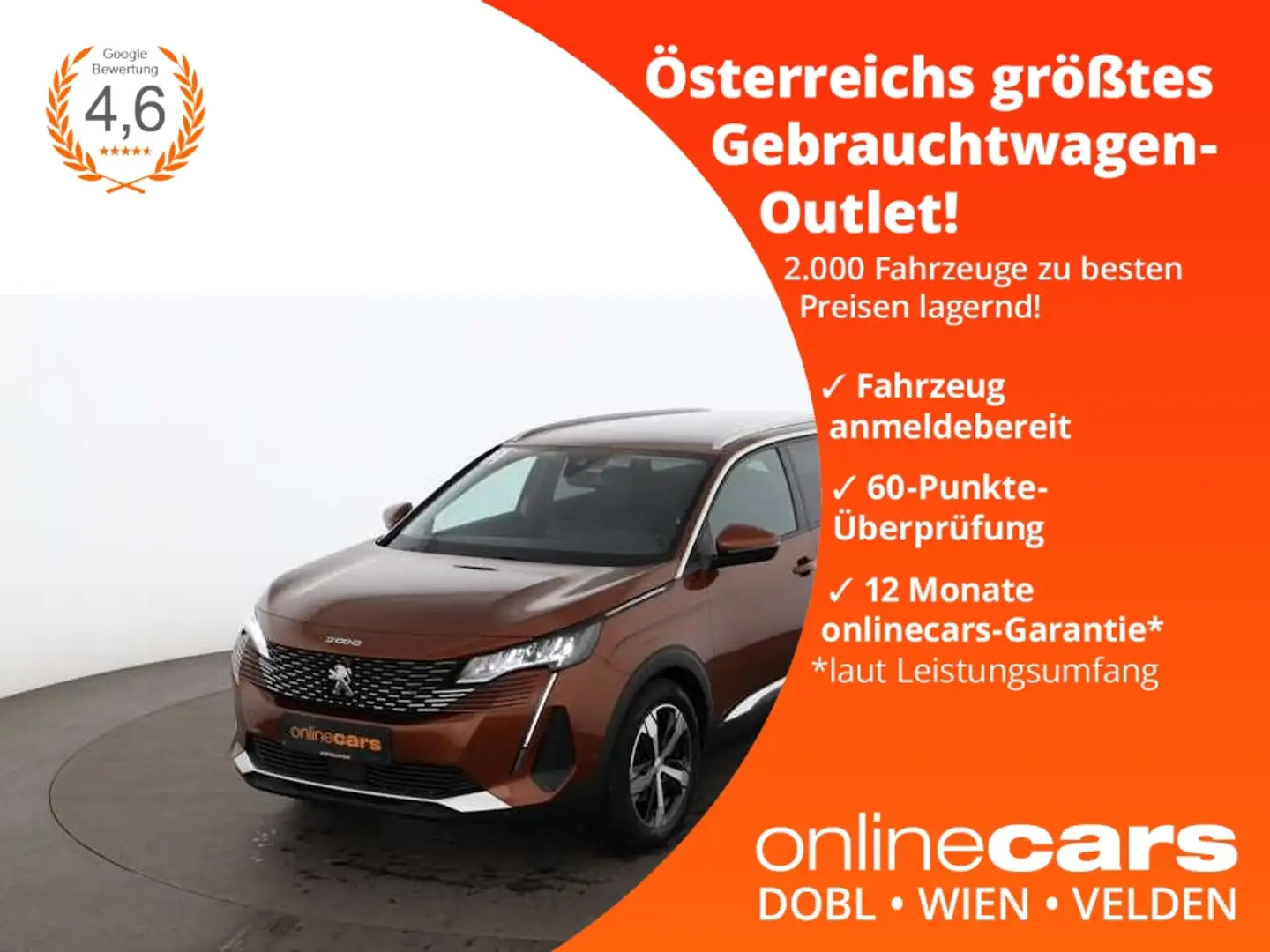 Peugeot 5008 1.5 BlueHDi 130 Allure Pack Aut 7-SITZER LED Braun - 1