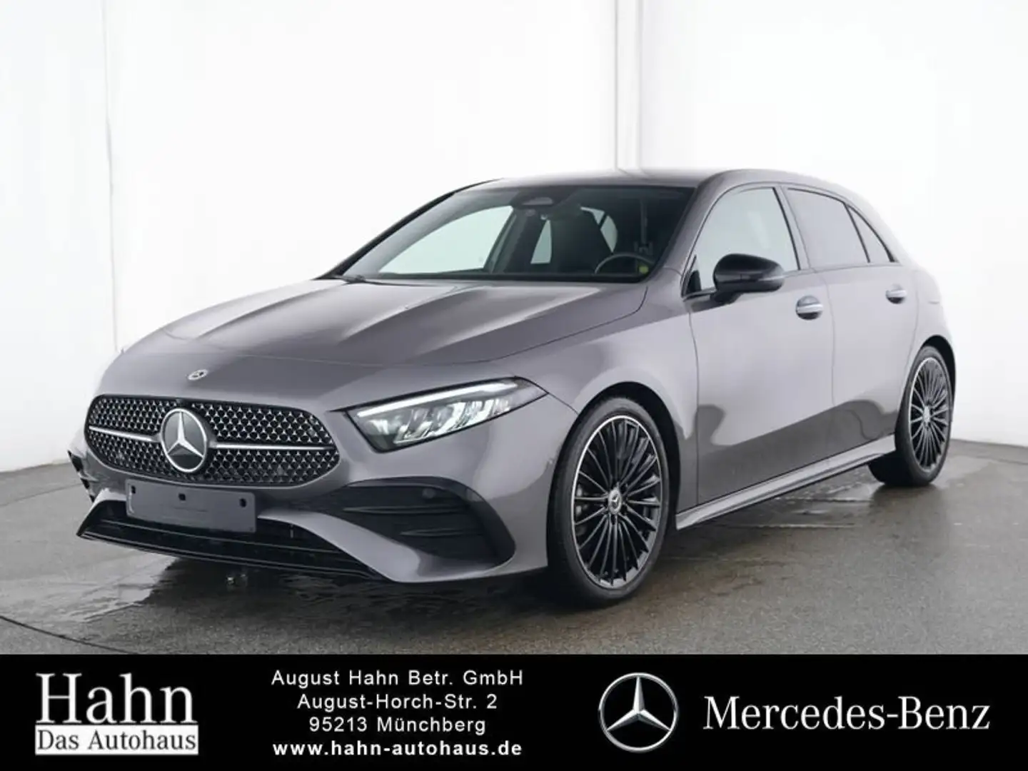 Mercedes-Benz A 200 A 200 AMG/NIGHT/LED/AHK/KAMERA/TOTW./19ZOLL/.. Gris - 1