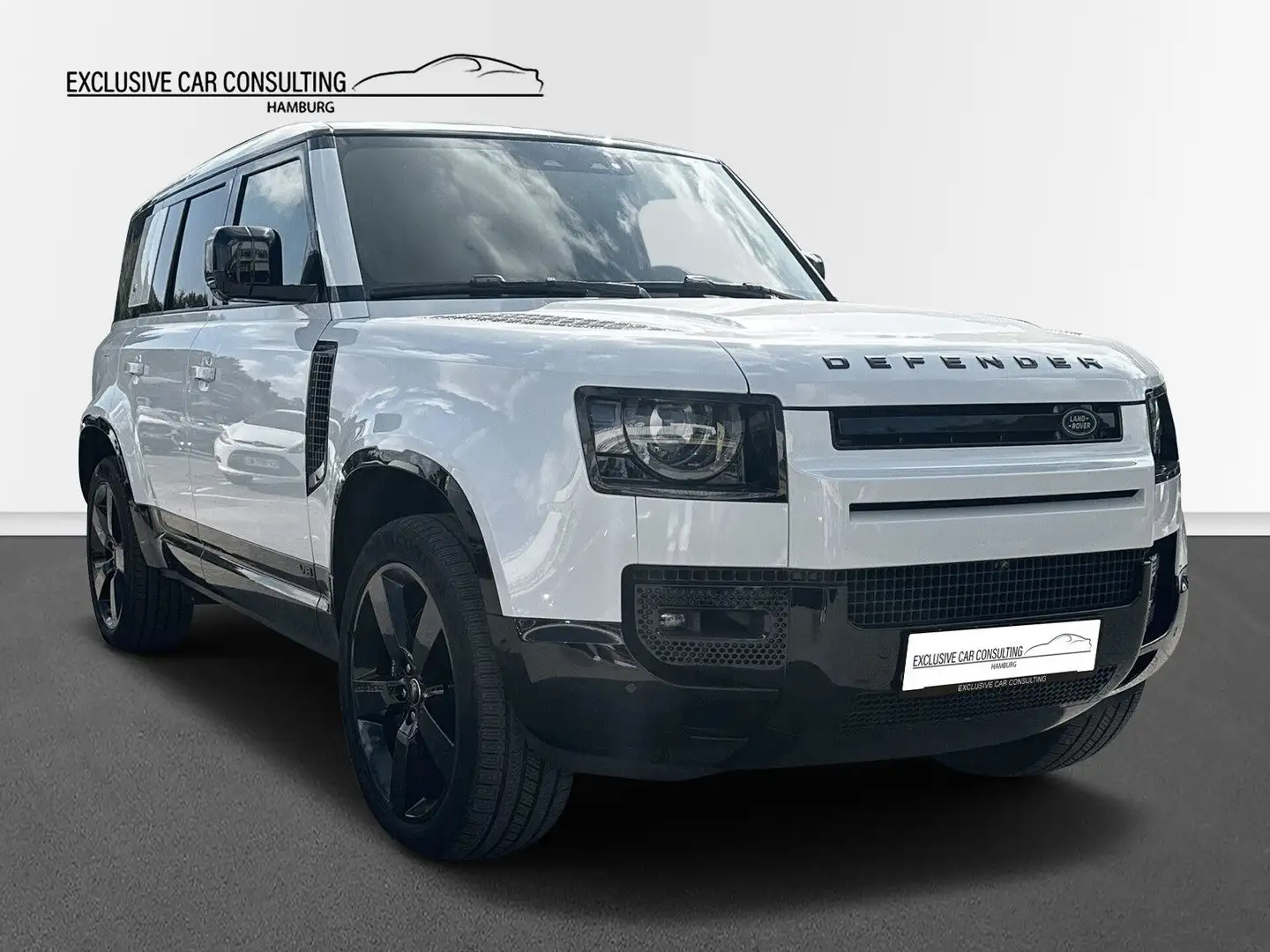 Land Rover Defender 110 V8 *Pano *Headup *360° *Sitzklima Weiß - 1
