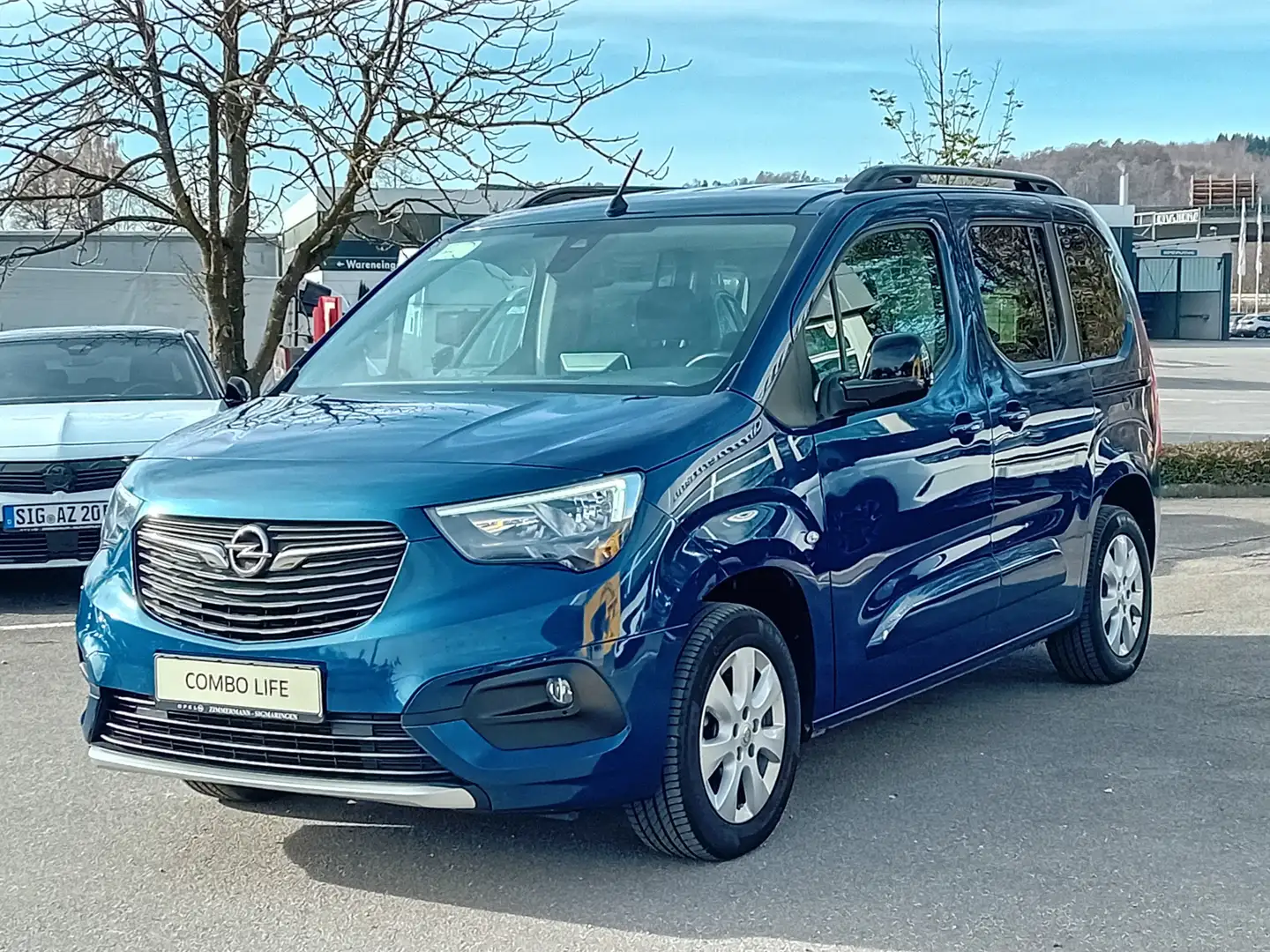 Opel Combo Life e Ultimate Klima Navi PDC Blau - 2