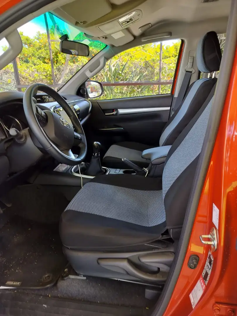 Toyota Hilux Hilux 2.4 d-4d double cab Lounge 4wd Orange - 2