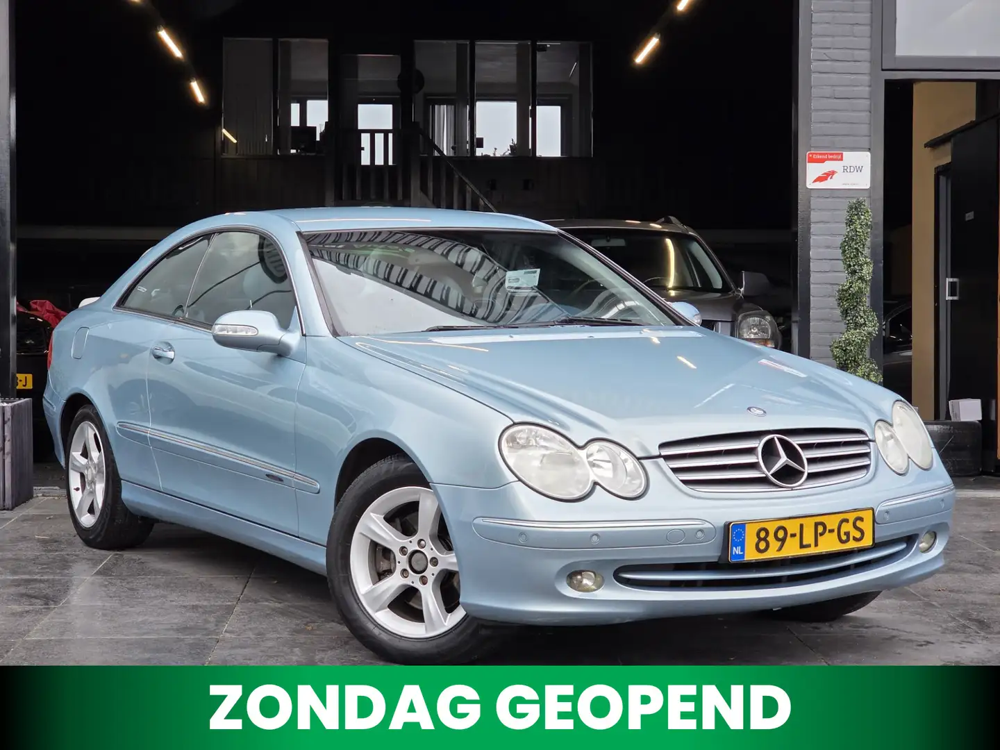 Mercedes-Benz CLK 240 Coupé Elegance|AUT|NAP|Cruise Blau - 1