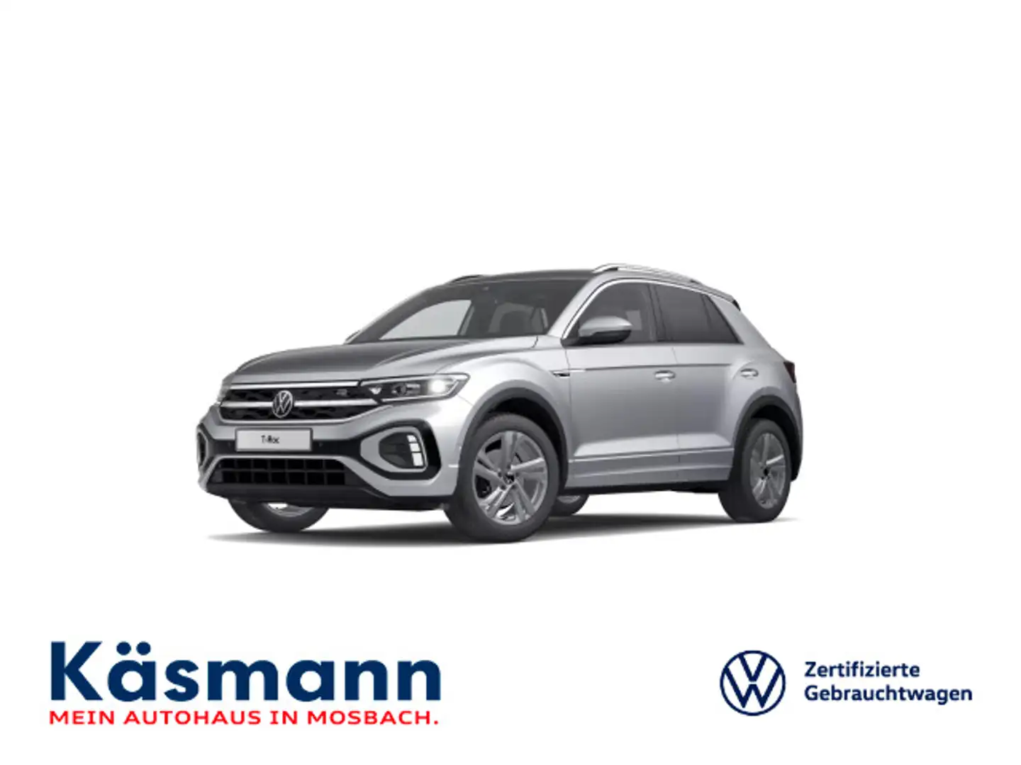 Volkswagen T-Roc R-Line 1.5TSI DSG LED SHZ ACC EASYOPEN Silber - 1