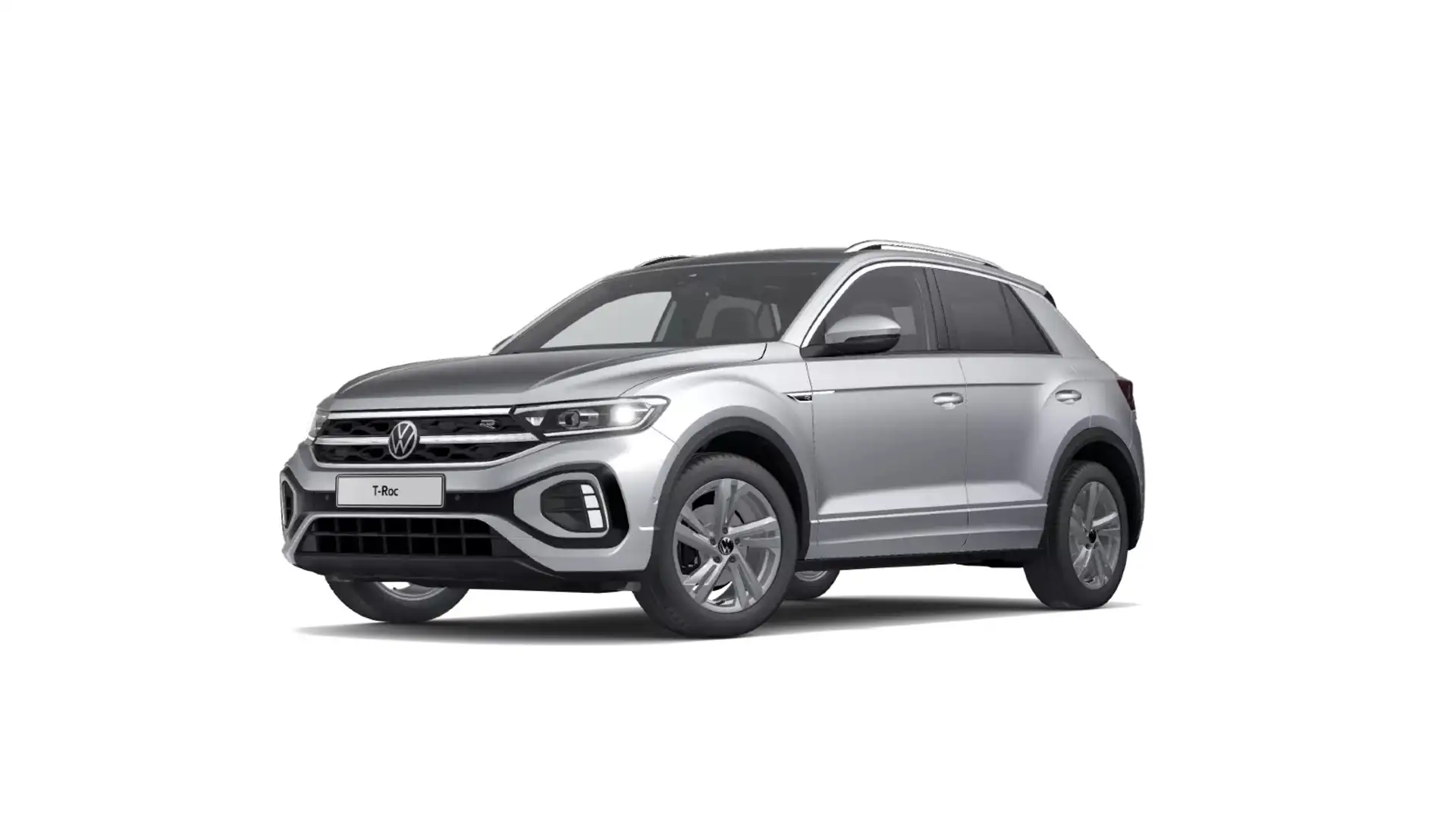 Volkswagen T-Roc R-Line 1.5TSI DSG LED SHZ ACC EASYOPEN Silber - 2