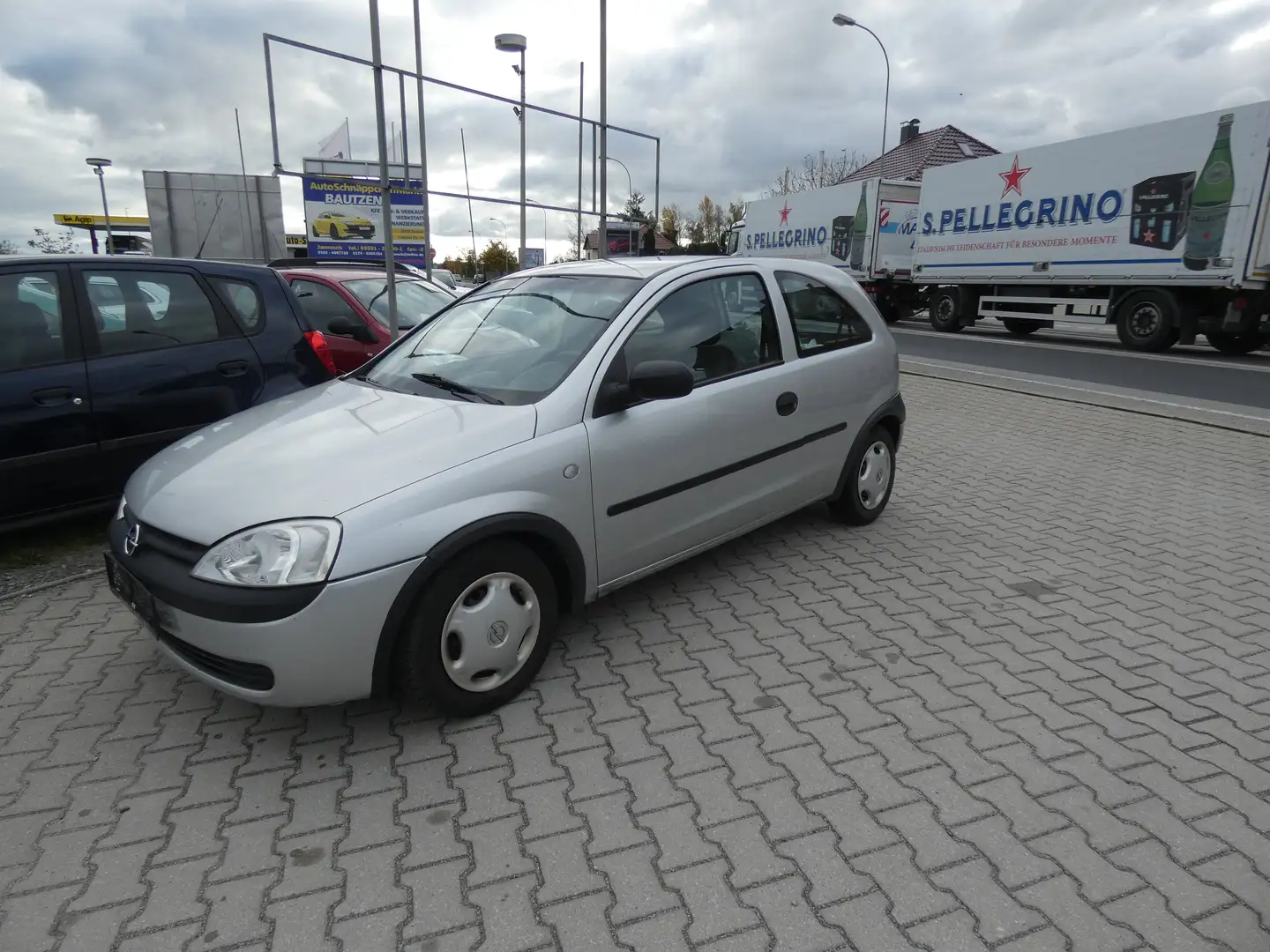 Opel Corsa Basis, Klima, HU-AU NEU Grau - 1