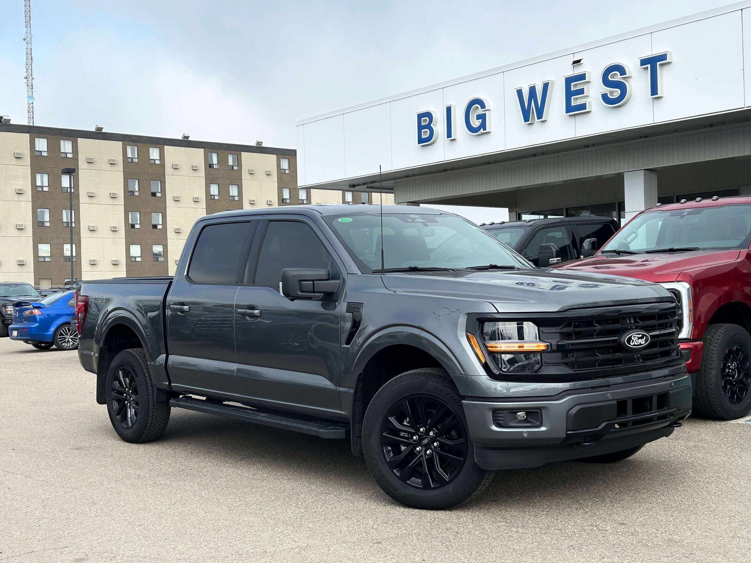 Gray 2026 Ford F-150 Pickup Truck Four-Wheel Drive Automatic