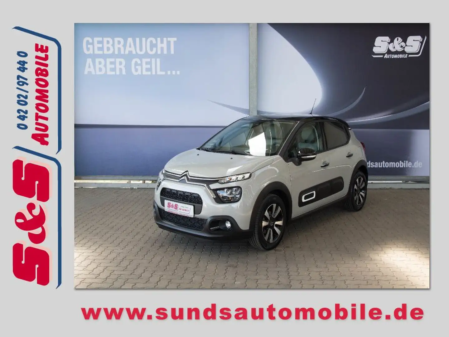 Citroen C3 1.2 VTR-Sport NAVI/KAMERA/PDC Grau - 1