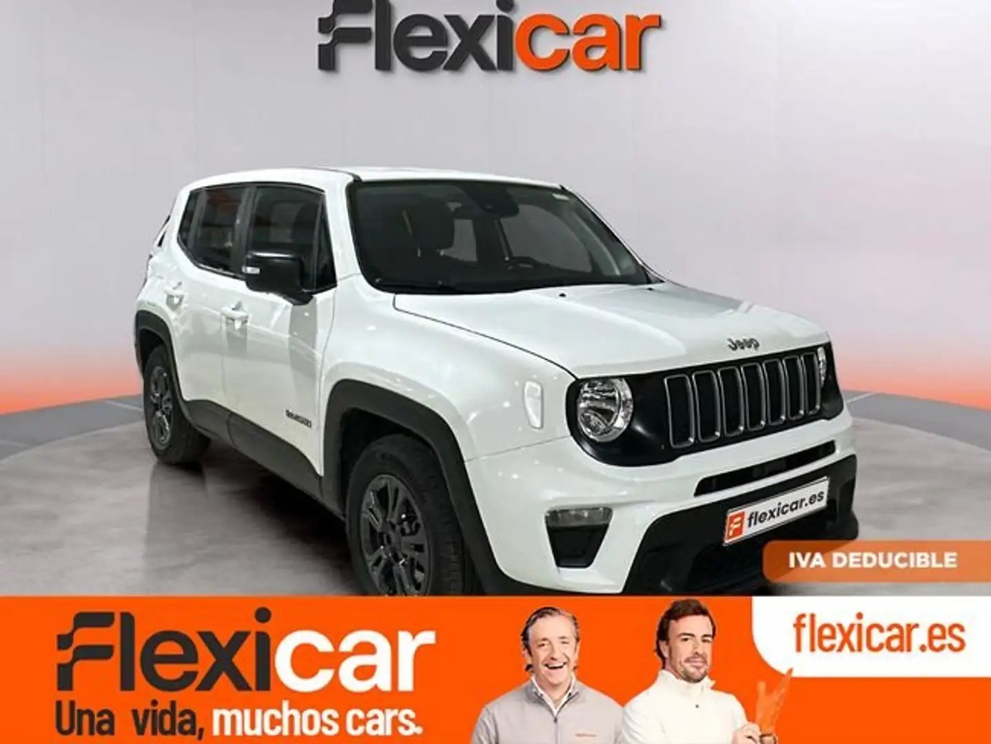 Jeep Renegade eHybrid 1.5 96kW(130CV) Longitude ATX Blanc - 1