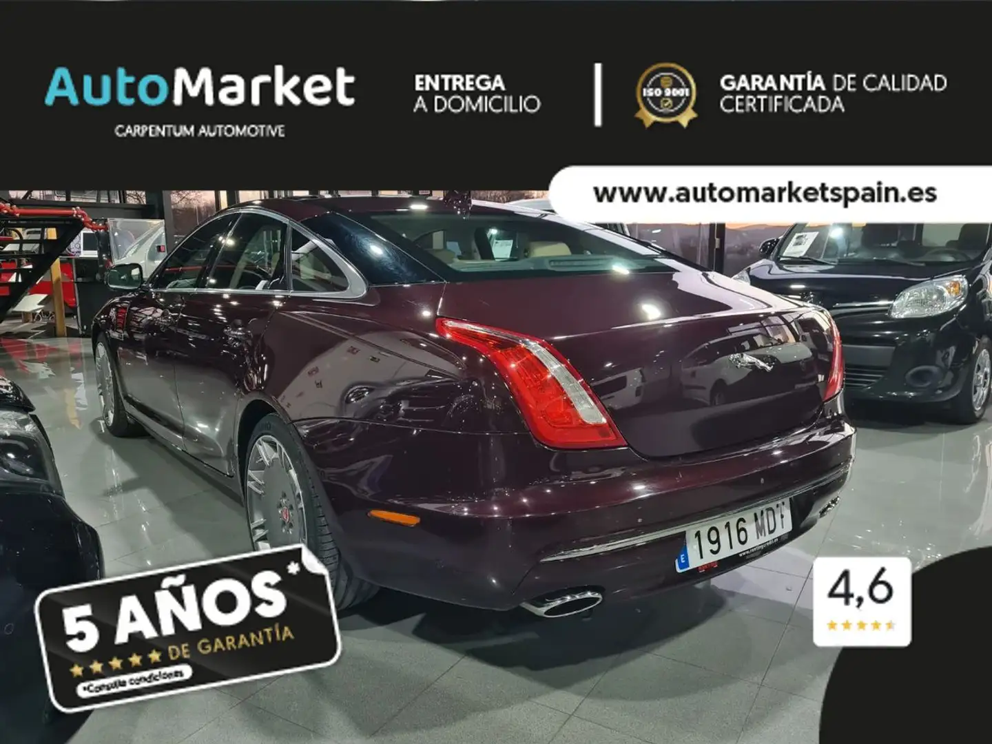 Jaguar XJ 3.0D SWB Premium Luxury Aut. Rojo - 2