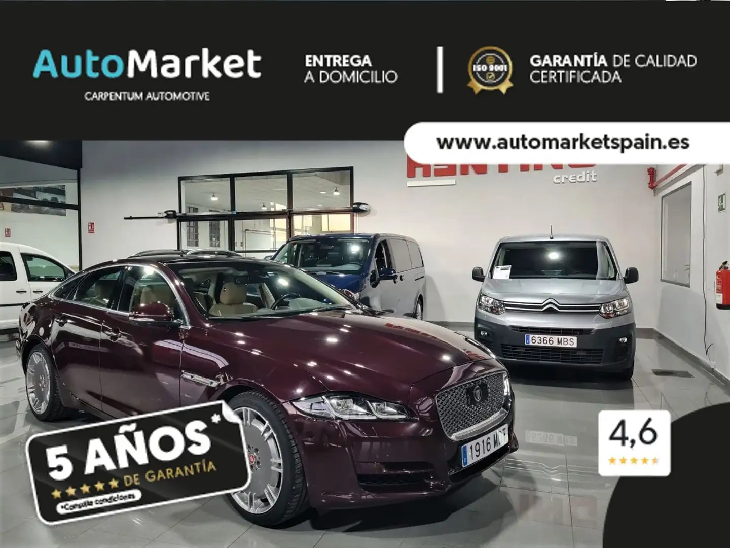 Jaguar XJ 3.0D SWB Premium Luxury Aut. Rojo - 1