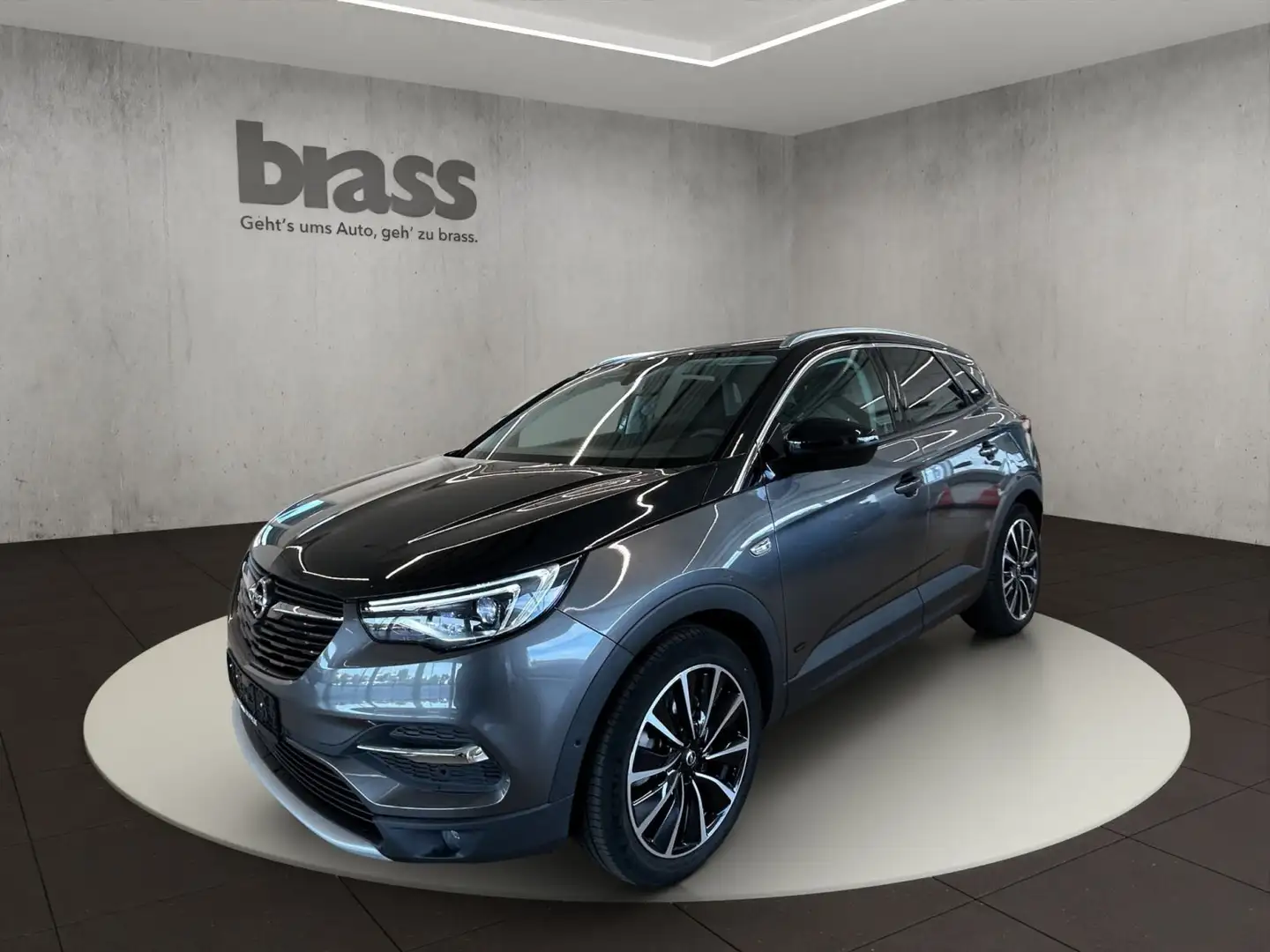 Opel Grandland X 1.6 Turbo Hybrid Ultimate Gris - 1