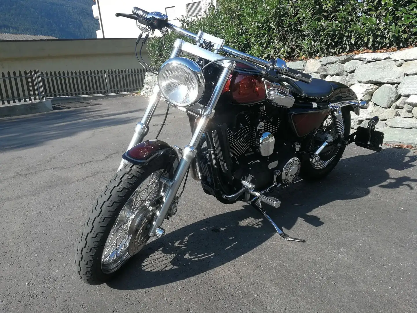 Harley-Davidson XL 1200 Roşu - 2