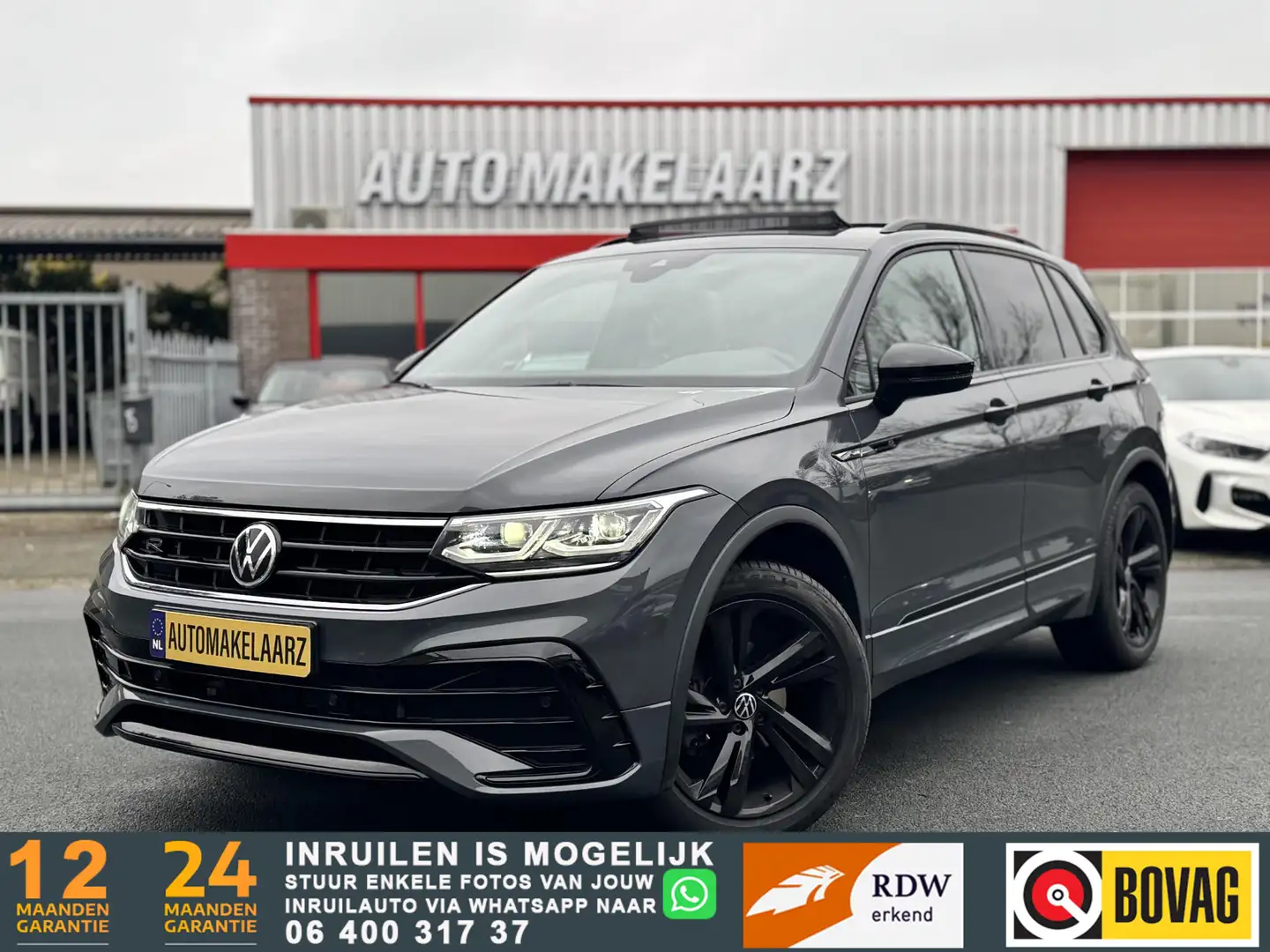 Volkswagen Tiguan 1.5 TSI ACT Highline Business 3X R-Line PANO Grau - 1