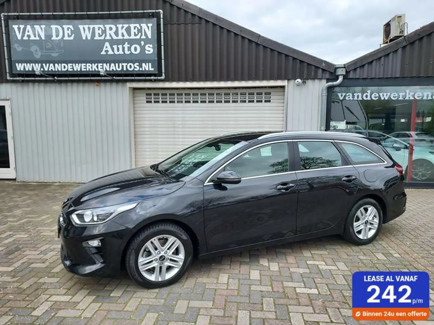 Kia Ceed SW / cee'd SW Sportswagon 1.0 T-GDi DynamicLine Clima|Navi|Camer Zwart - 1