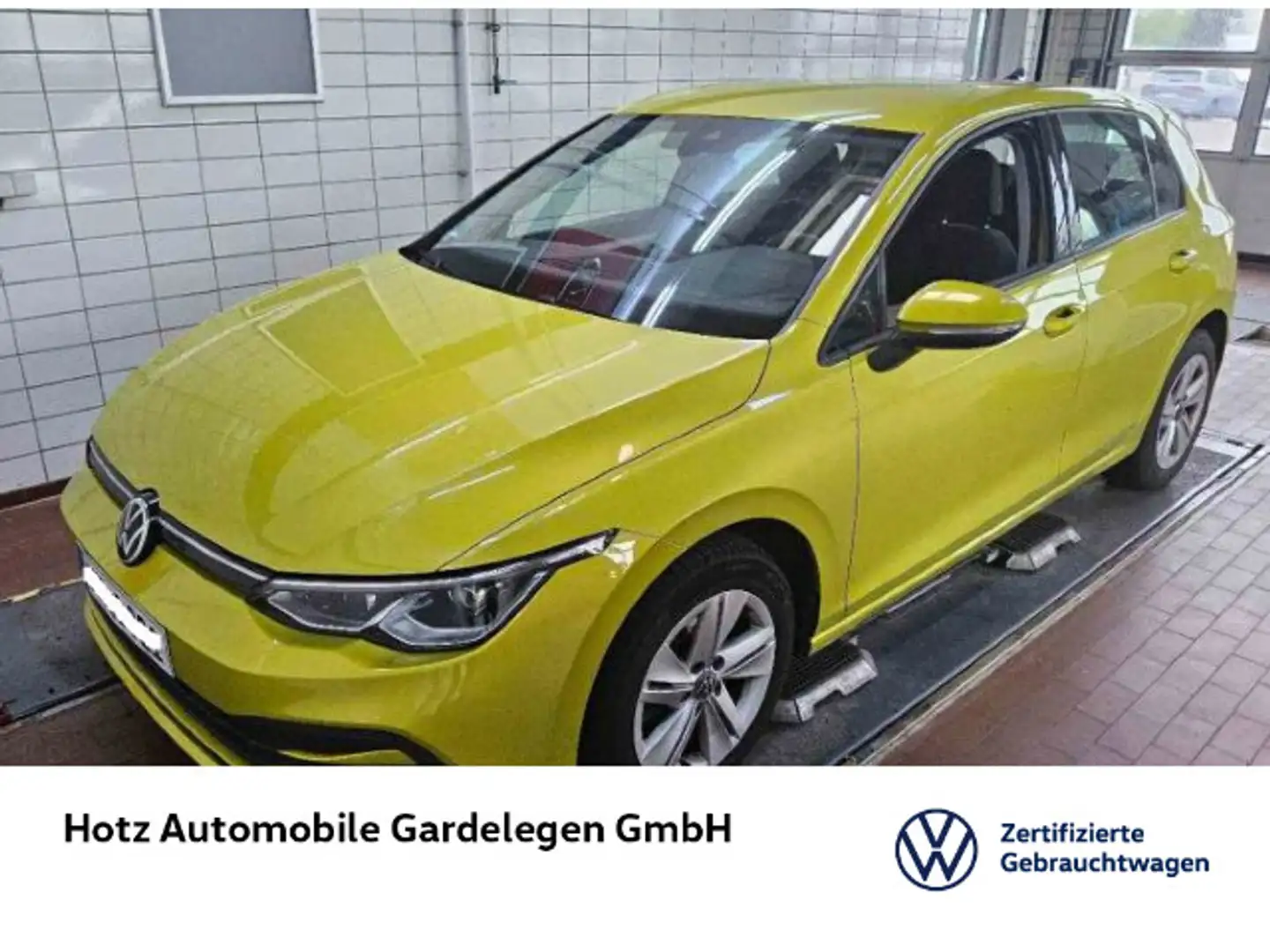 Volkswagen Golf VIII 2.0 TDI Life LED-Matrix/NAVI/APP Gelb - 1