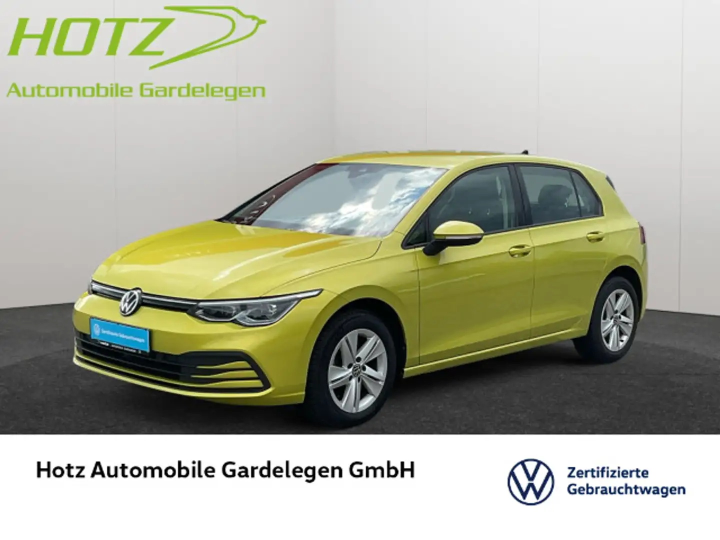 Volkswagen Golf VIII 2.0 TDI Life LED-Matrix/NAVI/APP Giallo - 1
