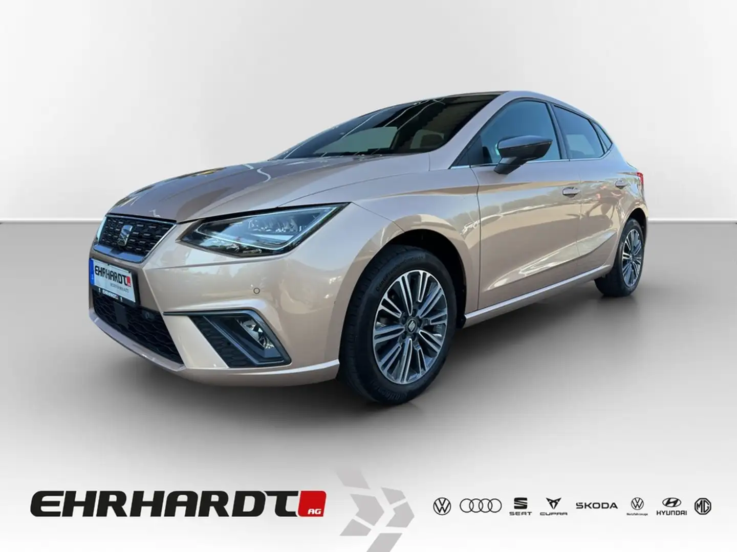 SEAT Ibiza 1.0 TSI Xcellence NAVI*LED*PDC*KAMERA*TEMP*SHZ*16" Beige - 1