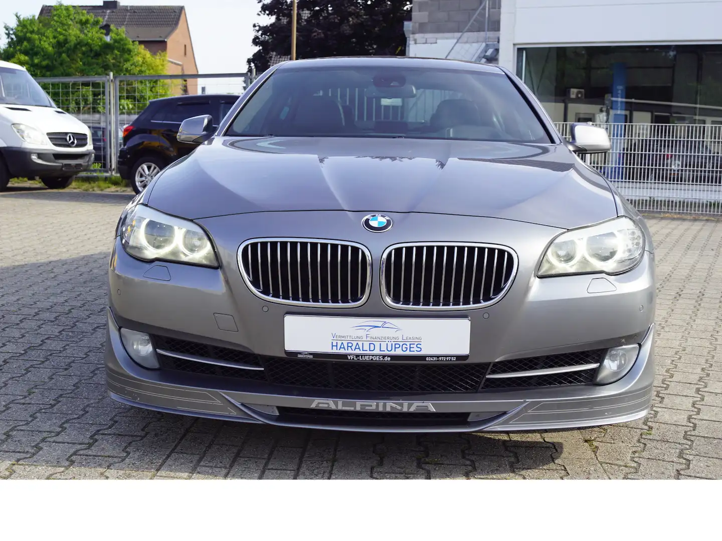 Alpina D5 Lim. Biturbo, Leder, Headup, Navi, Schiebedach Šedá - 2