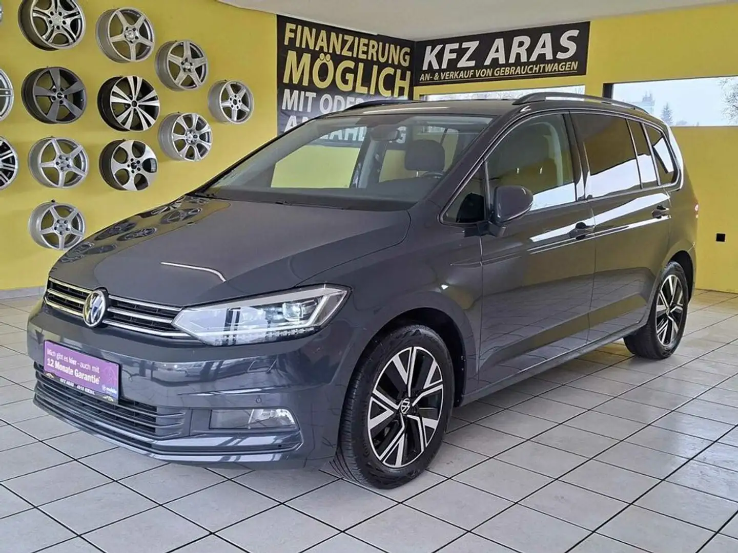 Volkswagen Touran Comfortline 2,0TDI WINTERPAKET, LED, RFK Grau - 1