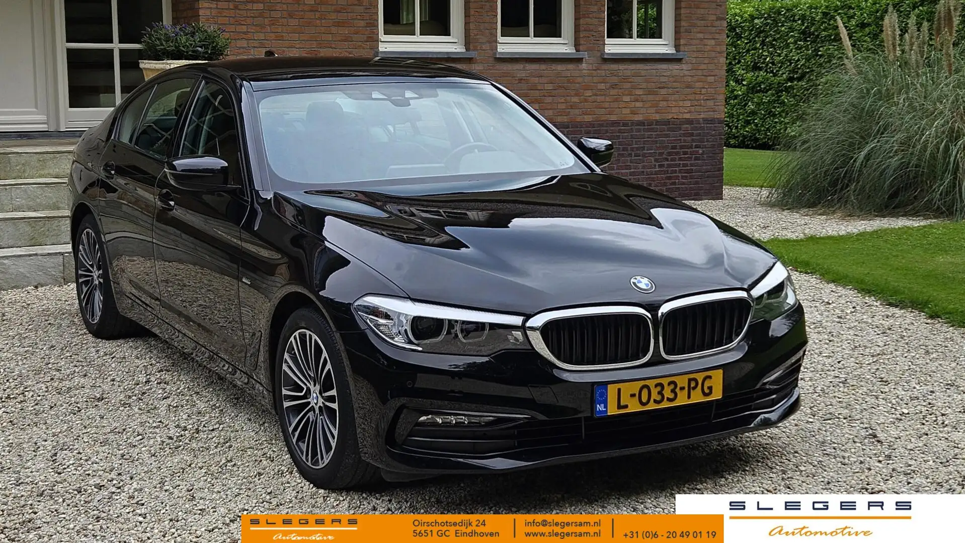 BMW 520 5-serie 520i High Executive M Sport Zwart - 2