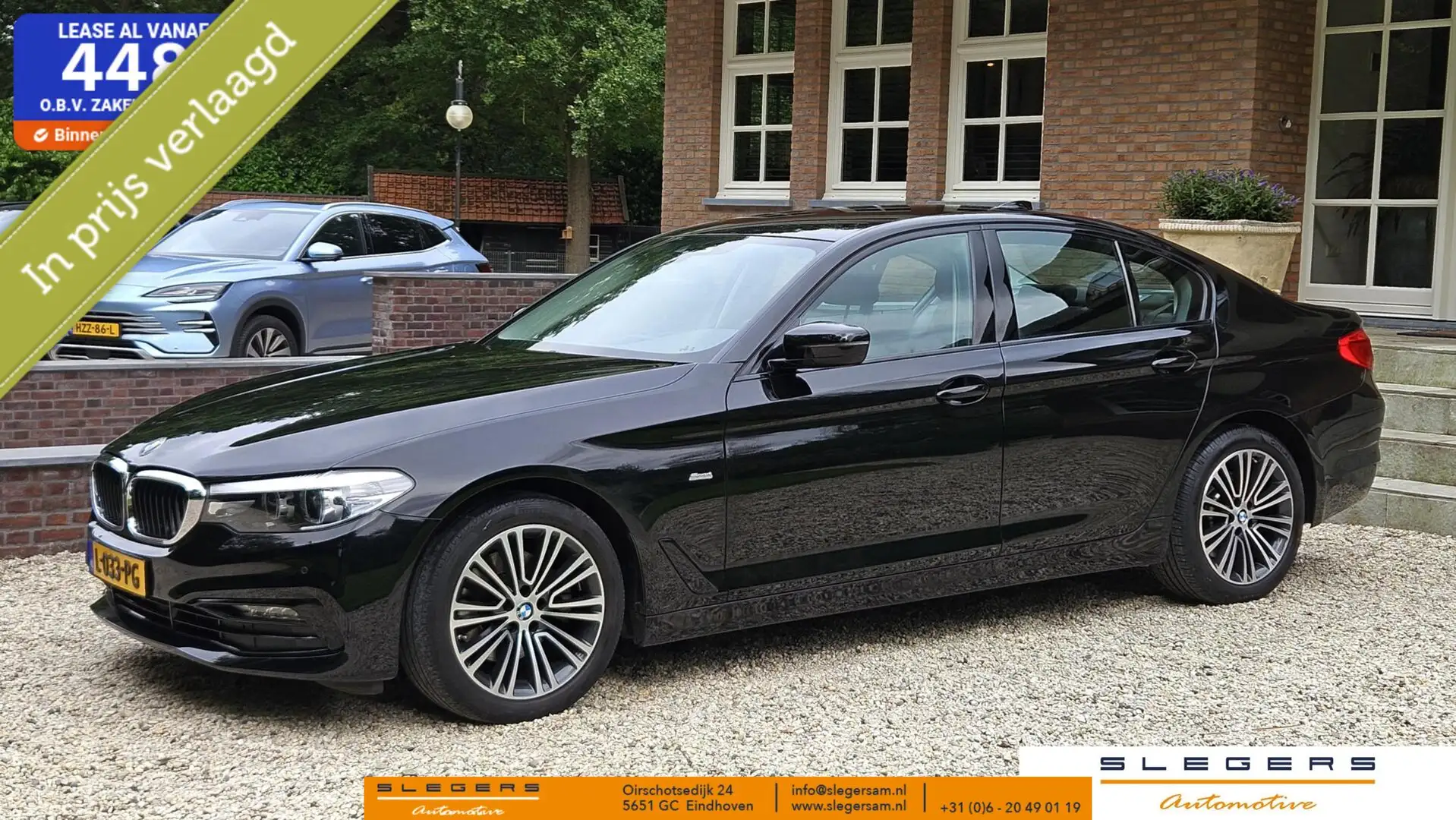 BMW 520 5-serie 520i High Executive M Sport Zwart - 1