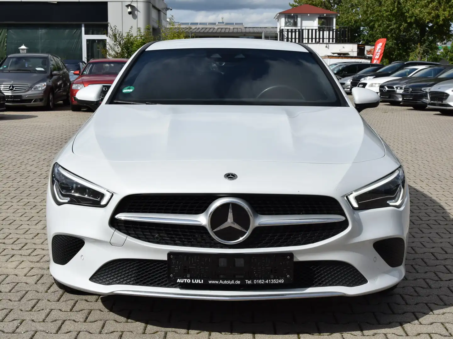 Mercedes-Benz CLA 200 CLA 200 d Led,Kamera,Navi,Acc,Leder,Shz,Pdc,A-hold Weiß - 2