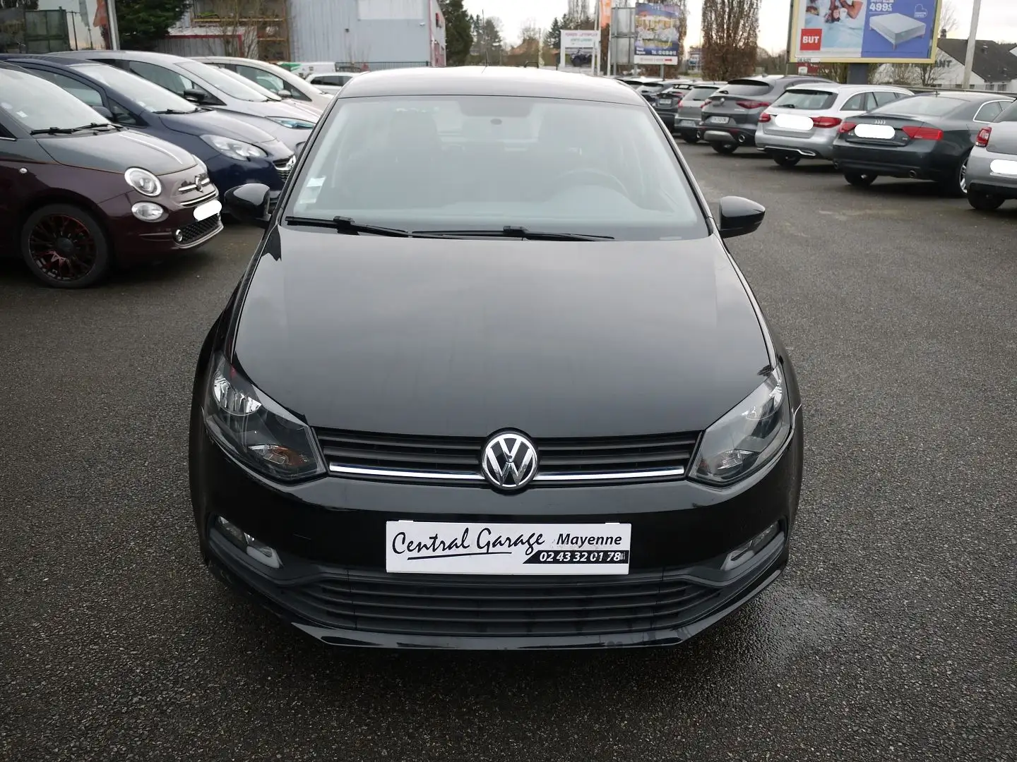 Volkswagen Polo 1.0 60CH TRENDLINE 5P Noir - 2