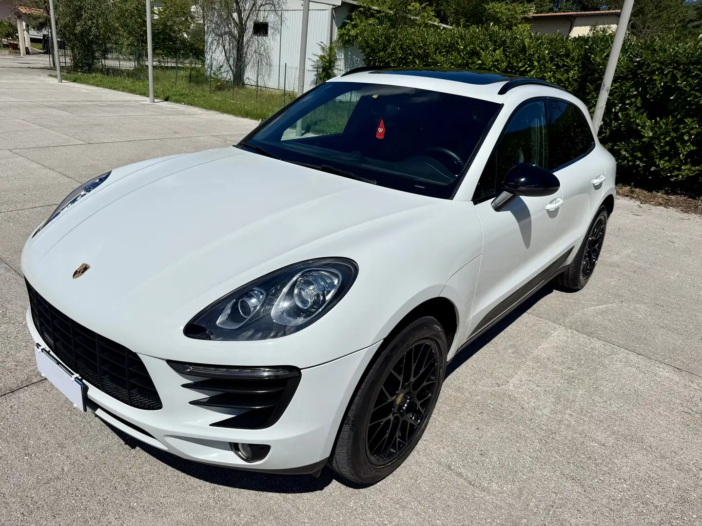 Porsche Macan Macan s 2015 3.0d S 250cv pdk gancio traino elettr Bianco - 2