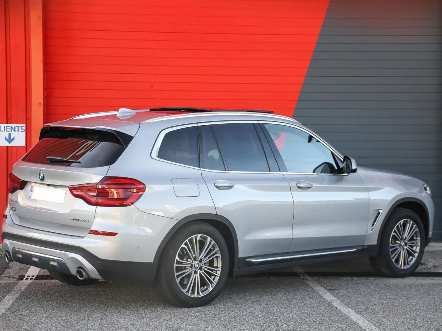 BMW X3 xDrive 20d BVA G01 Luxury 6050? DOPTS TOIT OUVRANT Gris - 2