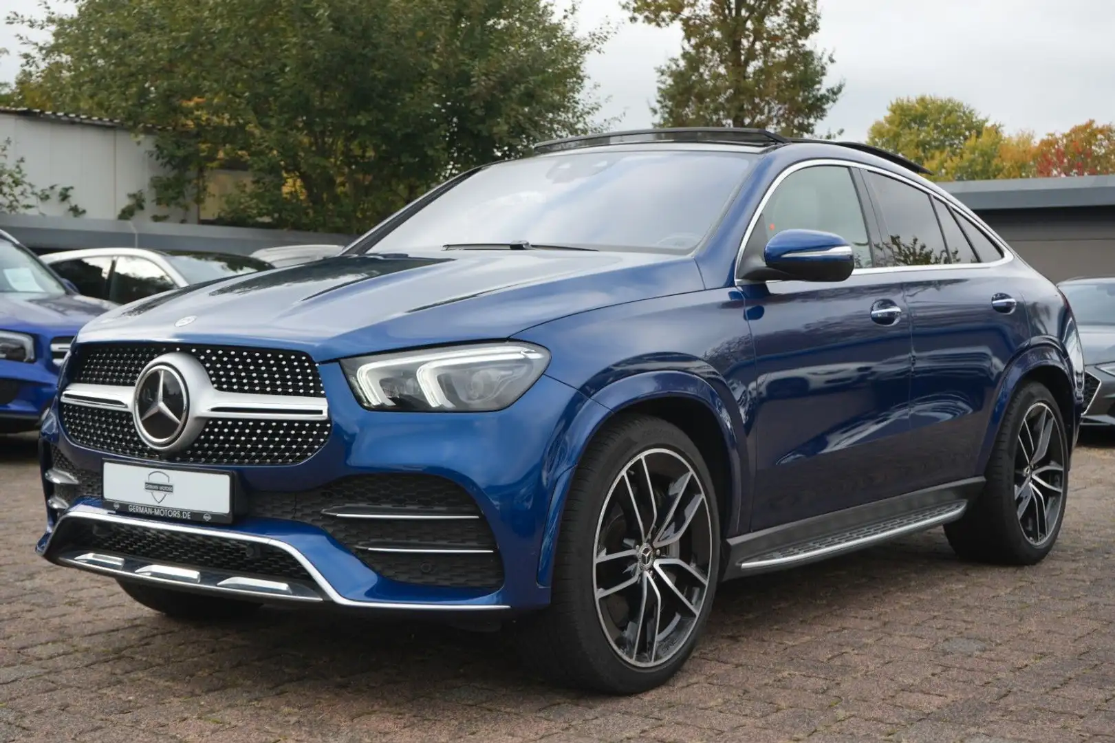 Mercedes-Benz GLE 400 d 4Matic Coupe AMG-LINE|PANO|360°CAM|LED Blau - 2