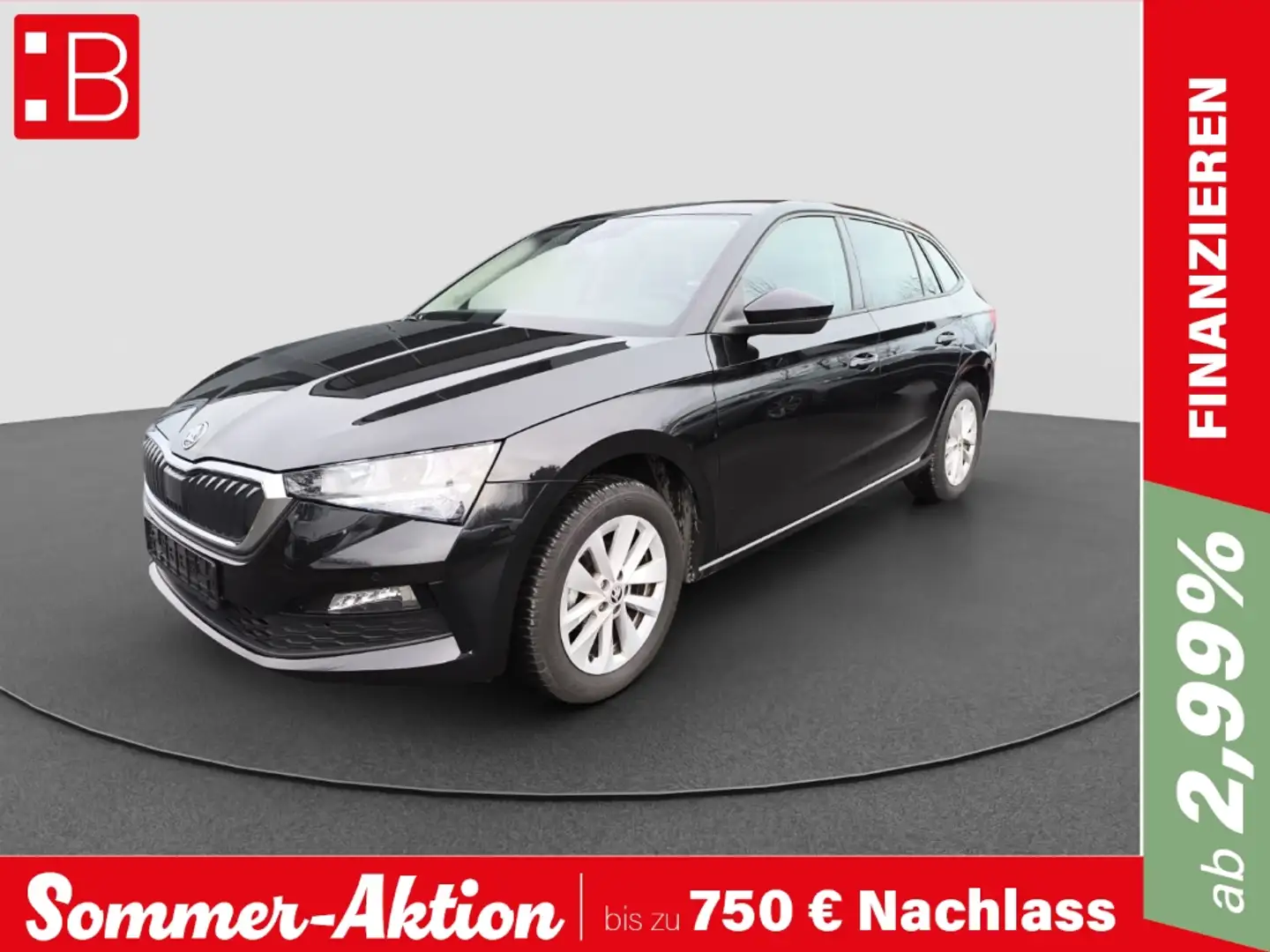 Skoda Scala 1.0 TSI Selection LED SHZ PDC SMARTLINK Schwarz - 1