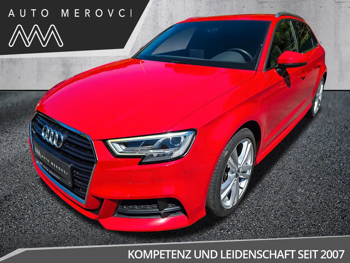 Audi A3 G-tron S Line/Matrix LED/ACC/Navi/Massage/AHK Rouge - 1