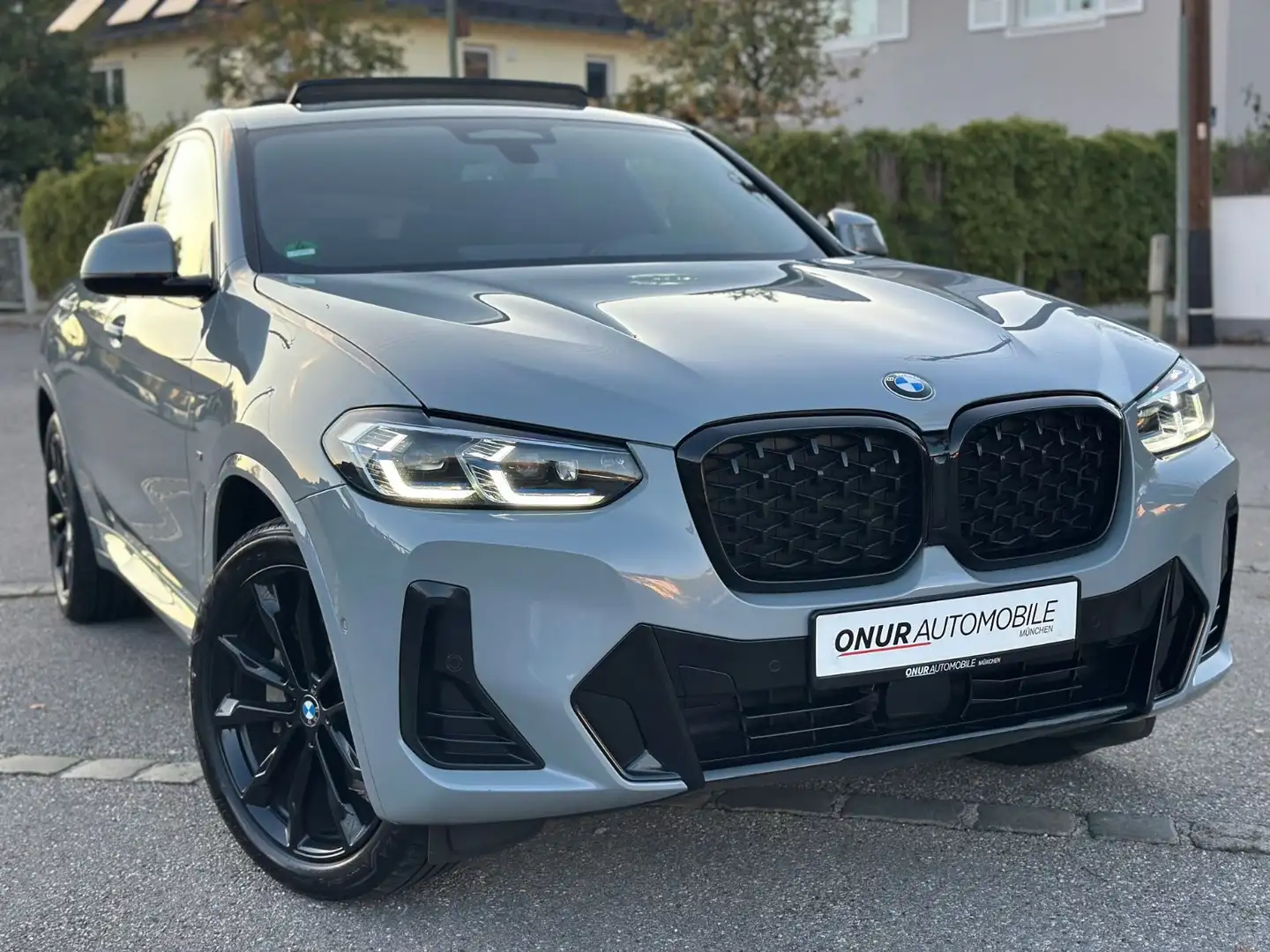 BMW X4 xDrive 30d M-Sport NaviProf Pano HuD ACC AHK Grau - 1