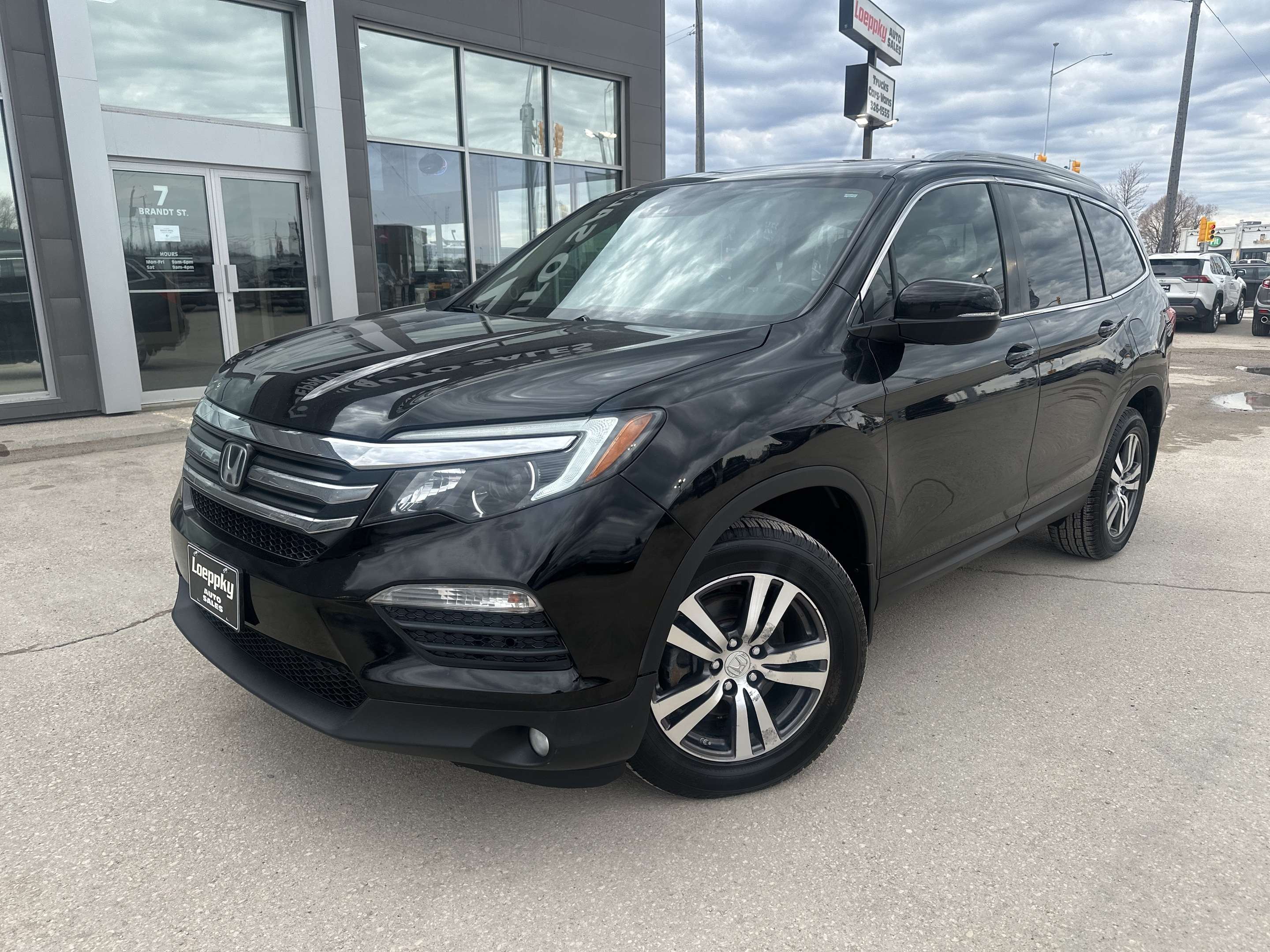 Black 2016 Honda Pilot SUV / Crossover All-Wheel Drive Automatic